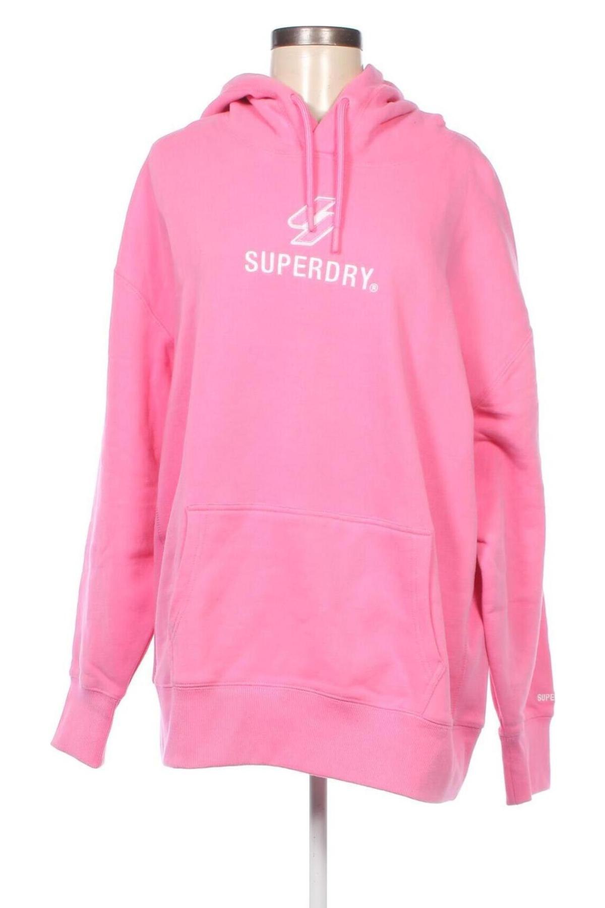 Γυναικείο φούτερ Superdry, Μέγεθος M, Χρώμα Ρόζ , Τιμή 31,14 €