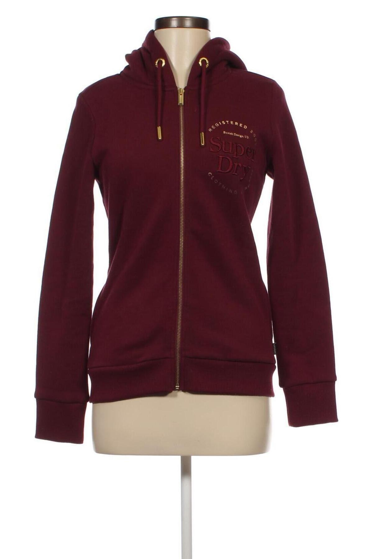 Damen Sweatshirt Superdry, Größe M, Farbe Rot, Preis 29,51 €