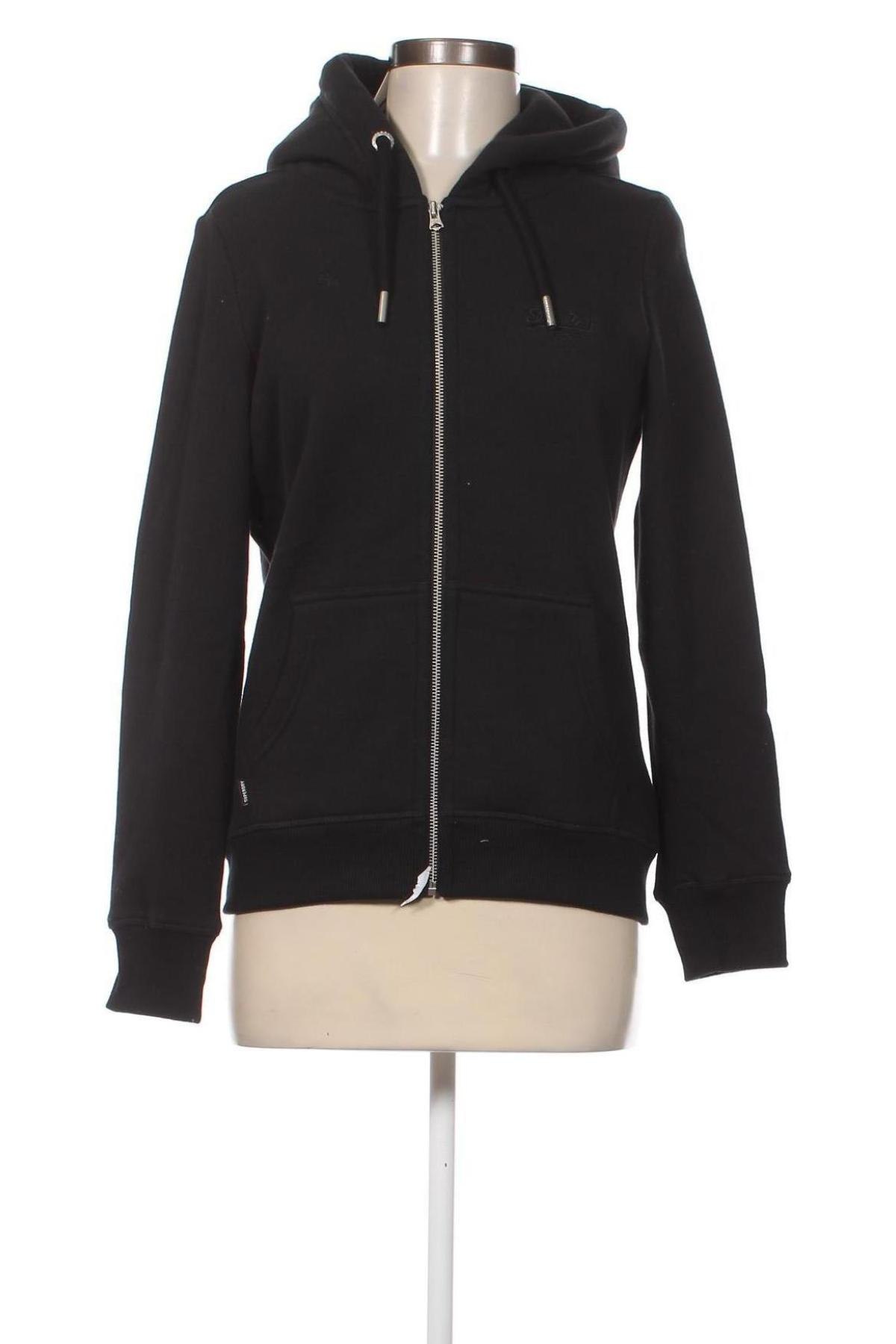 Damen Sweatshirt Superdry, Größe M, Farbe Schwarz, Preis € 12,57