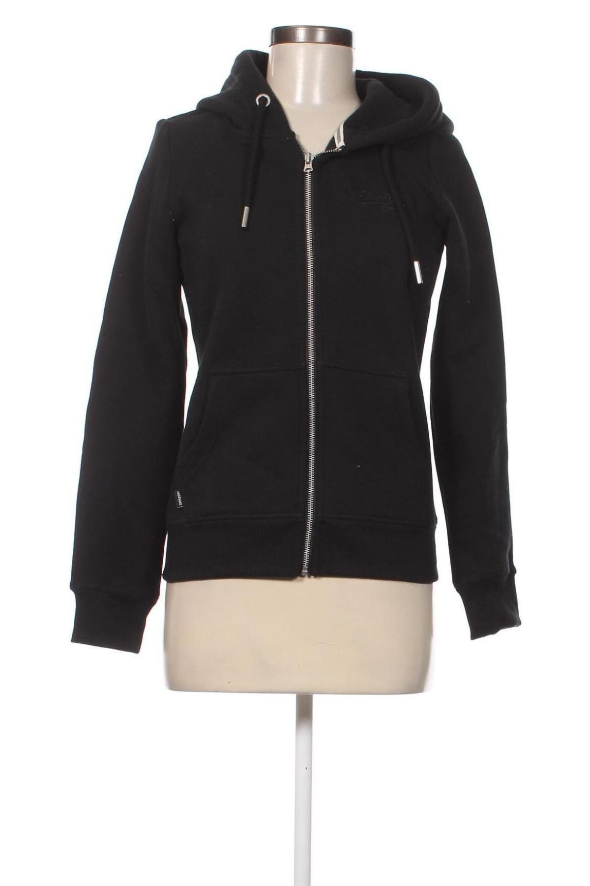 Damen Sweatshirt Superdry, Größe S, Farbe Schwarz, Preis 15,85 €