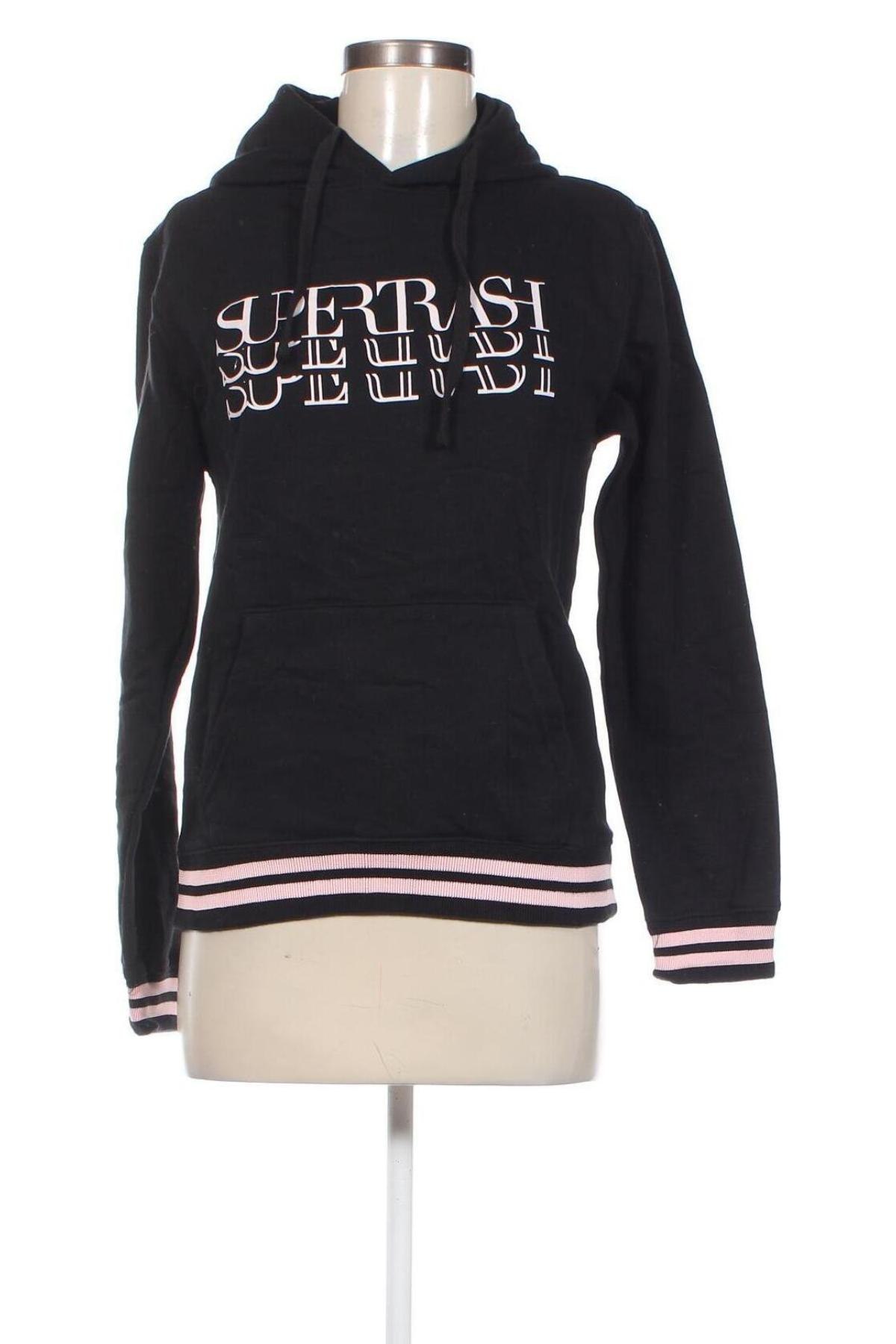 Damen Sweatshirt Supertrash, Größe S, Farbe Schwarz, Preis 25,38 €