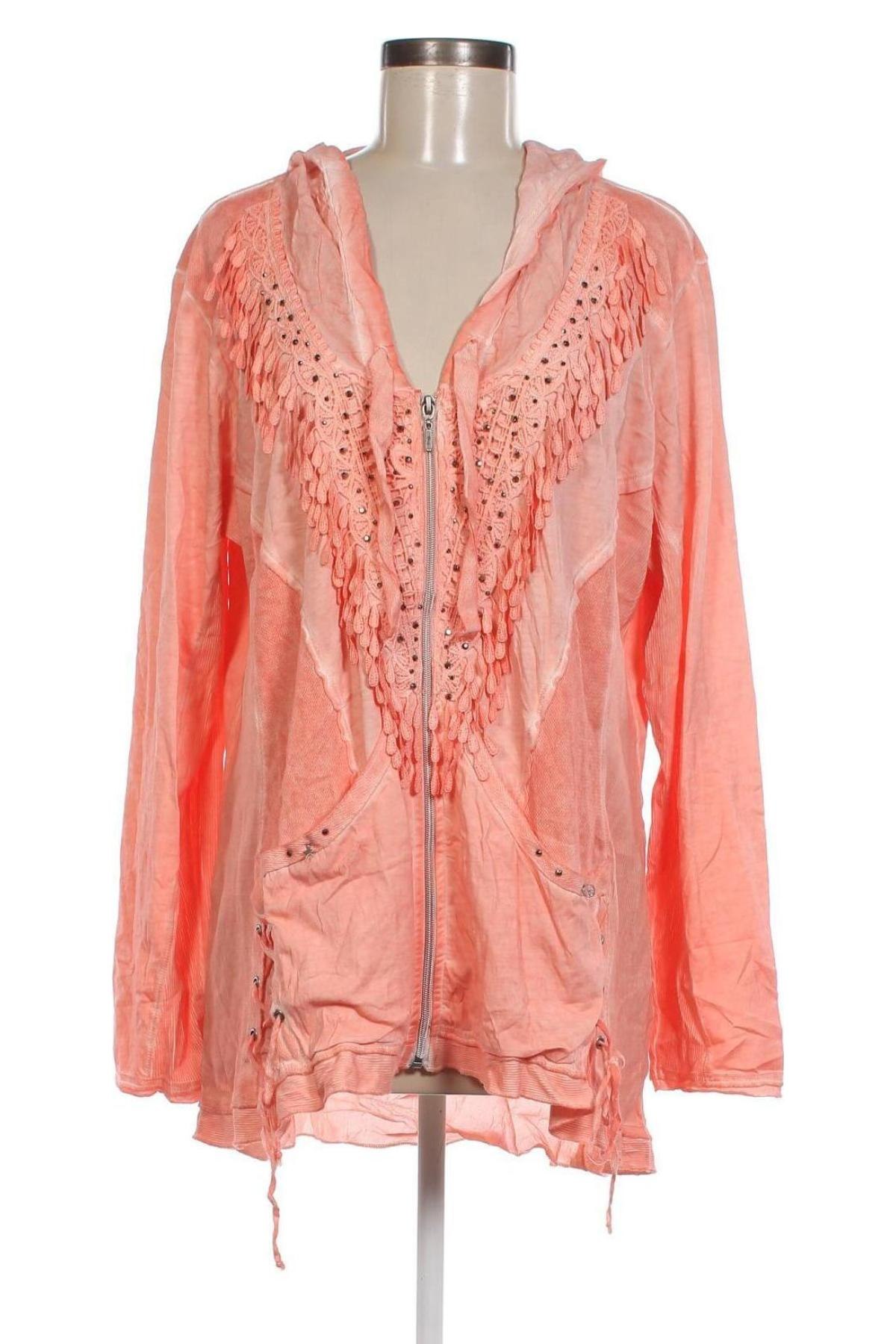 Damen Sweatshirt Tredy, Größe XXL, Farbe Orange, Preis 20,18 €