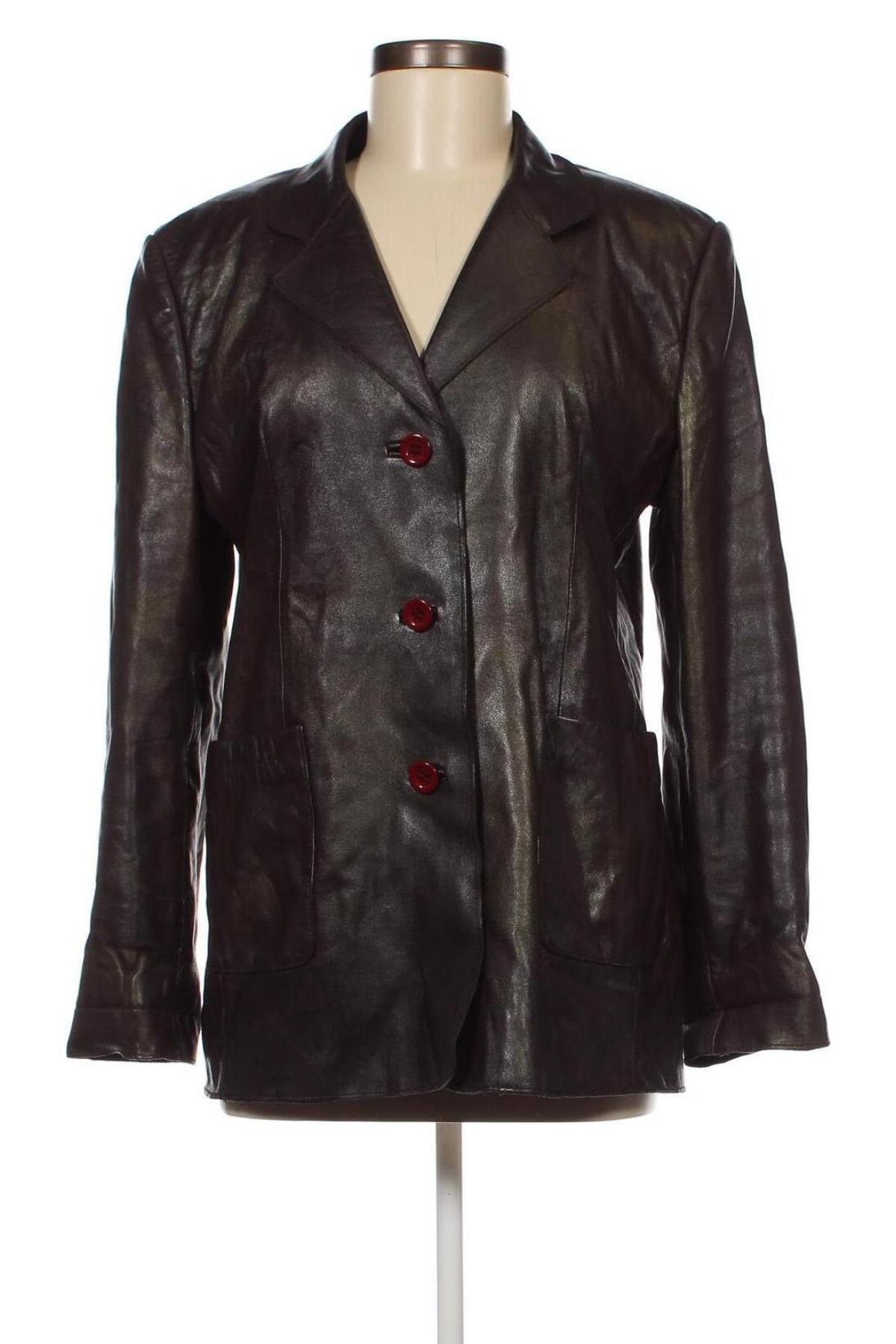 Dámska kožená bunda , Veľkosť M, Farba Čierna, Cena  41,86 €