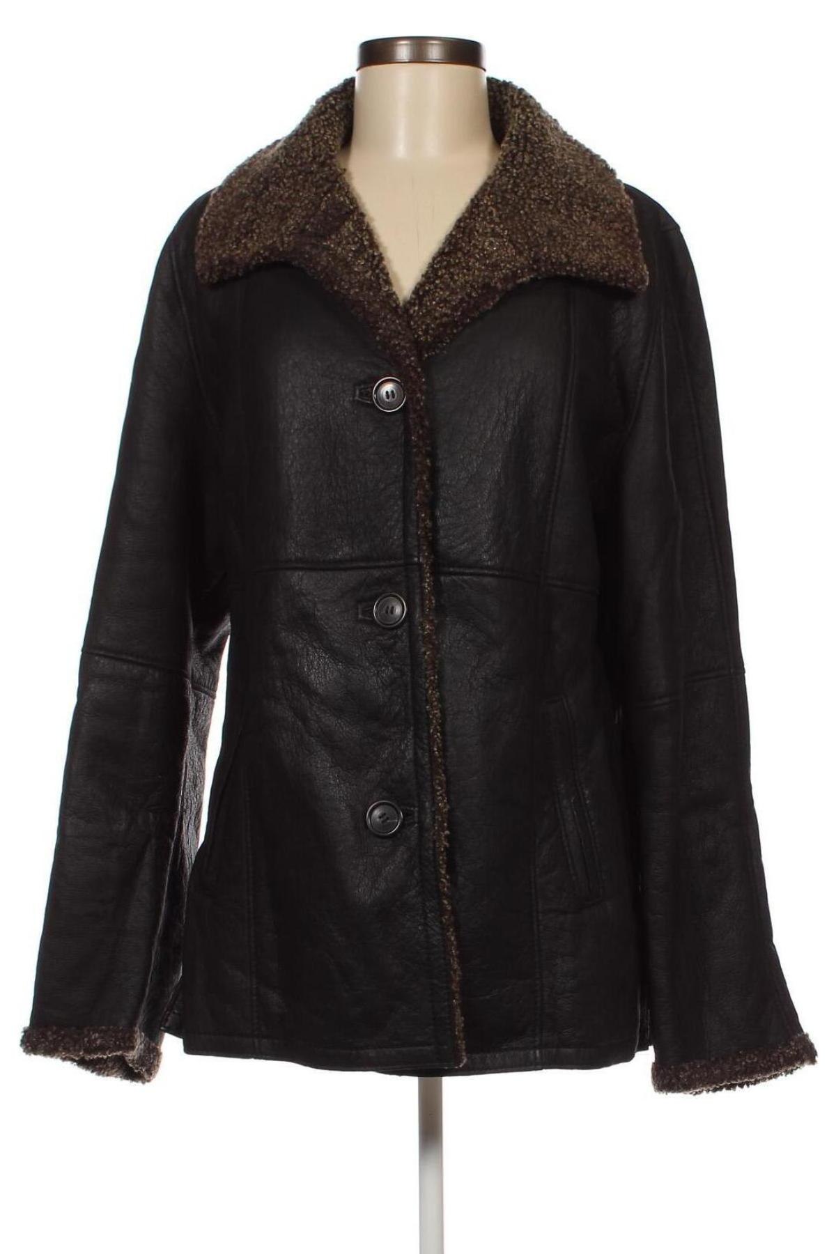 Dámska kožená bunda , Veľkosť S, Farba Čierna, Cena  43,08 €