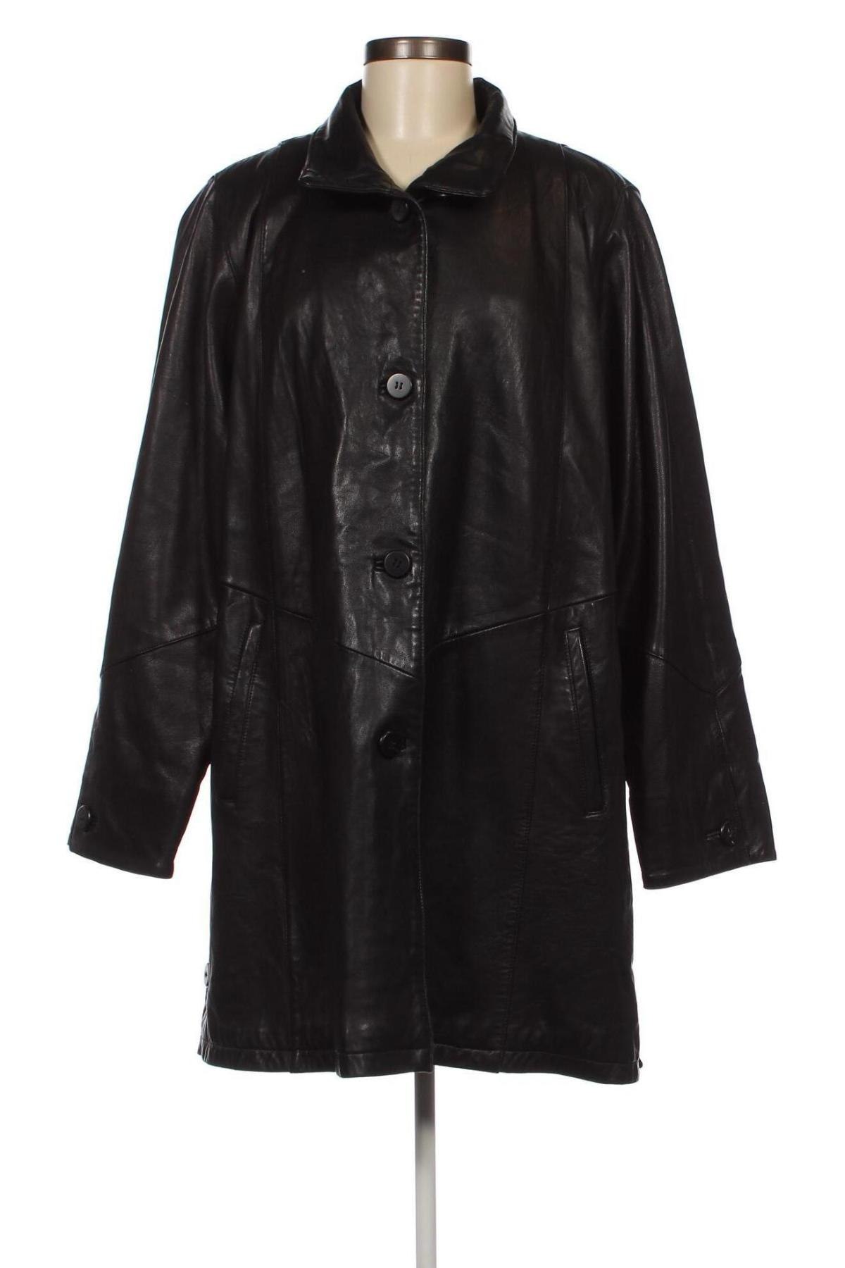 Damen Lederjacke, Größe L, Farbe Schwarz, Preis 60,31 €