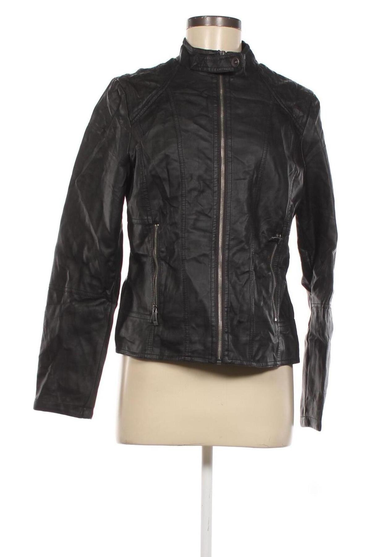 Dámska kožená bunda , Veľkosť M, Farba Čierna, Cena  8,06 €