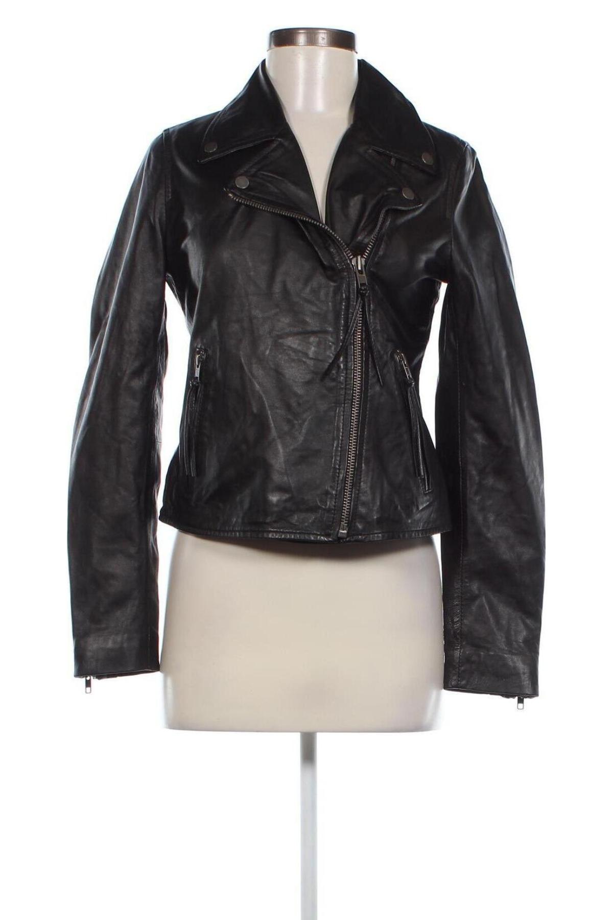 Dámska kožená bunda  B.Young, Veľkosť S, Farba Čierna, Cena  90,74 €