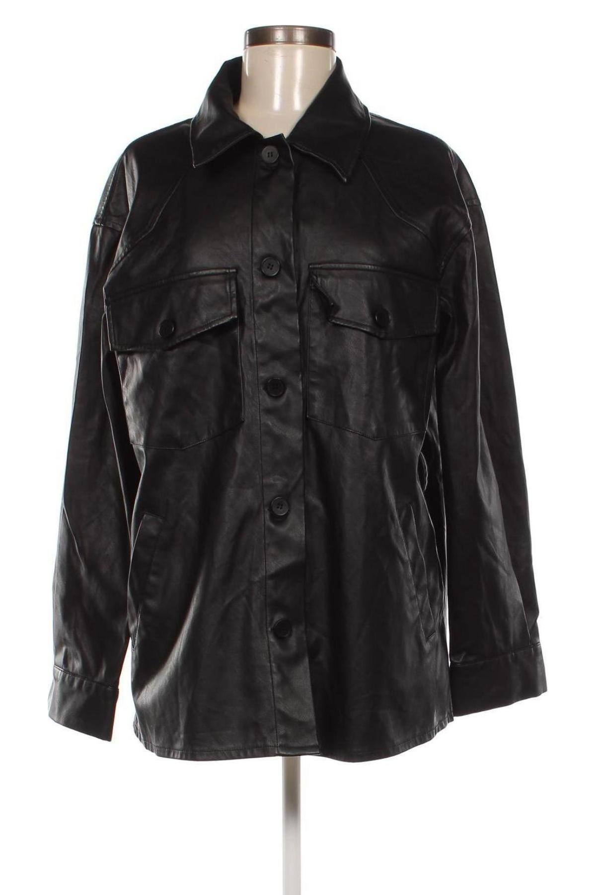 Dámska kožená bunda  Decjuba, Veľkosť XL, Farba Čierna, Cena  27,24 €
