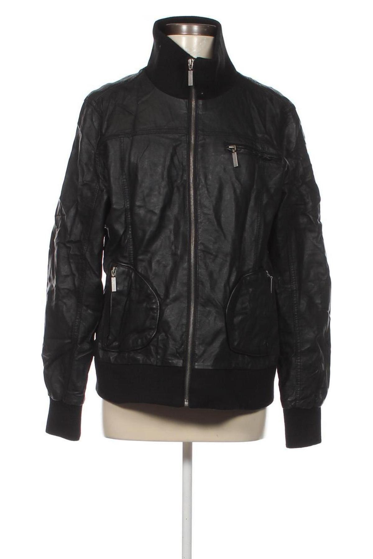 Dámska kožená bunda  Janina, Veľkosť XL, Farba Čierna, Cena  27,78 €
