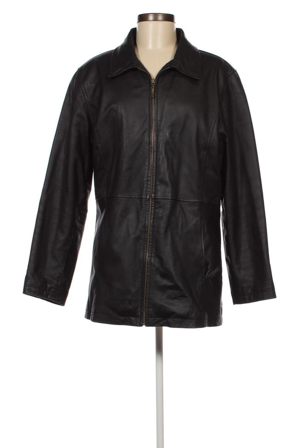 Dámska kožená bunda  Jcc, Veľkosť L, Farba Čierna, Cena  29,73 €