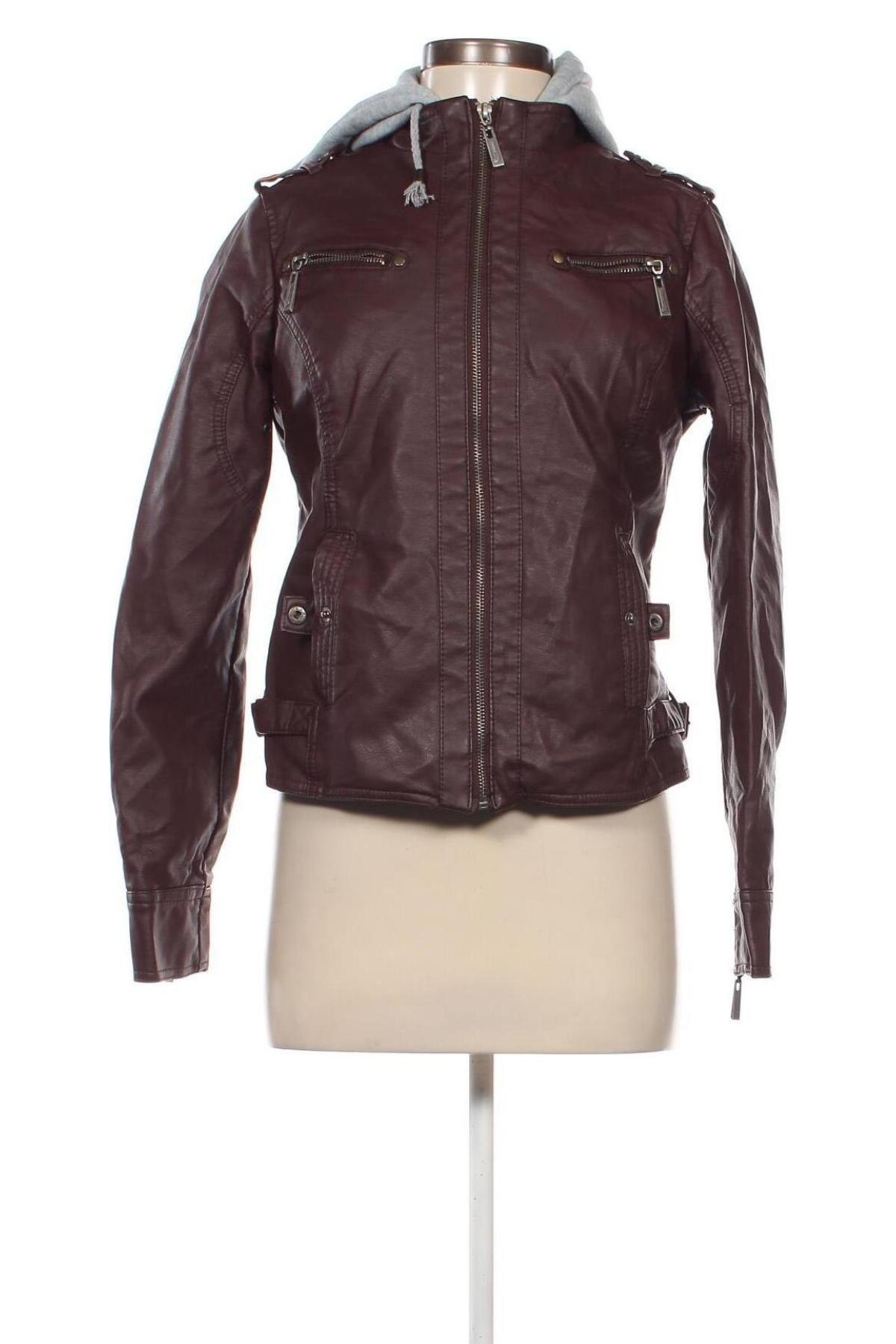 Dámska kožená bunda  Jou Jou, Veľkosť S, Farba Červená, Cena  21,18 €