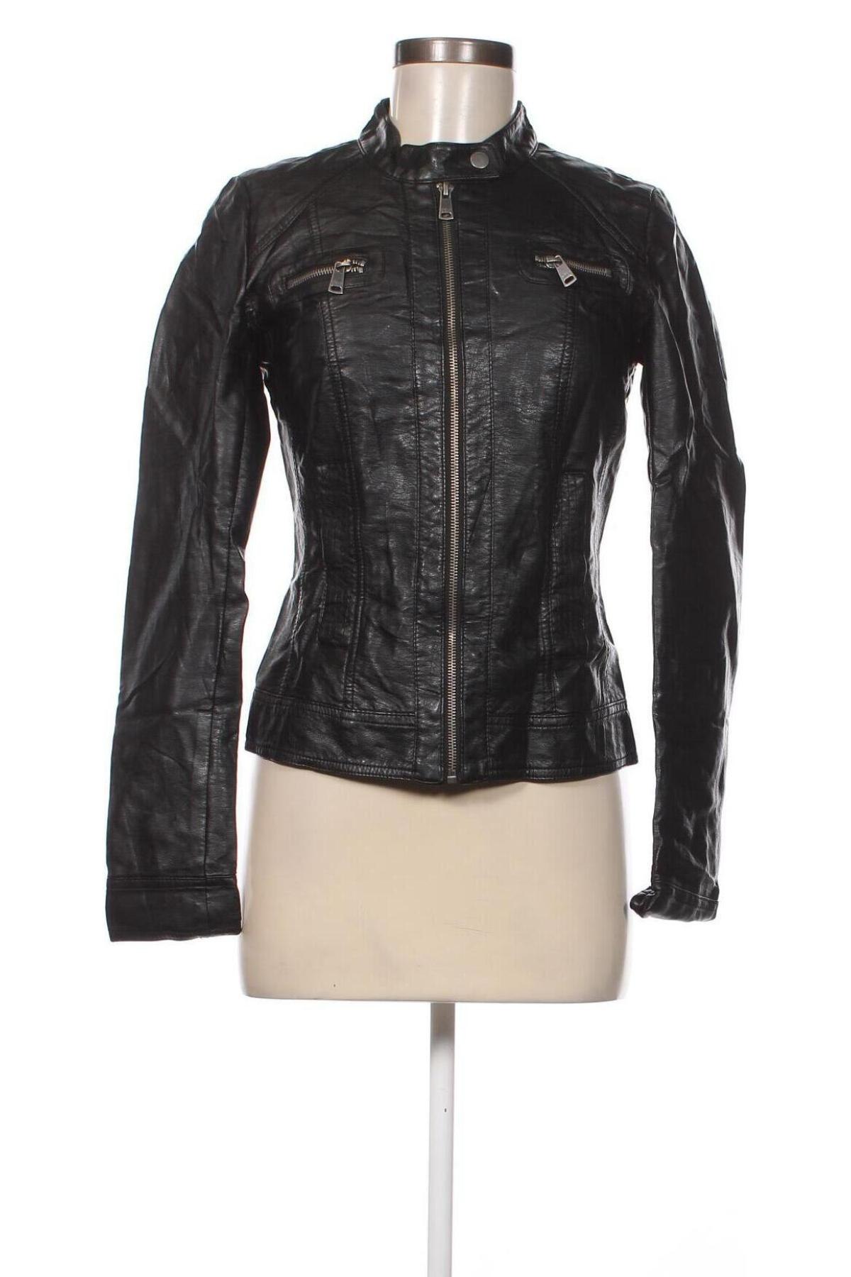 Dámska kožená bunda  ONLY, Veľkosť XS, Farba Čierna, Cena  23,25 €