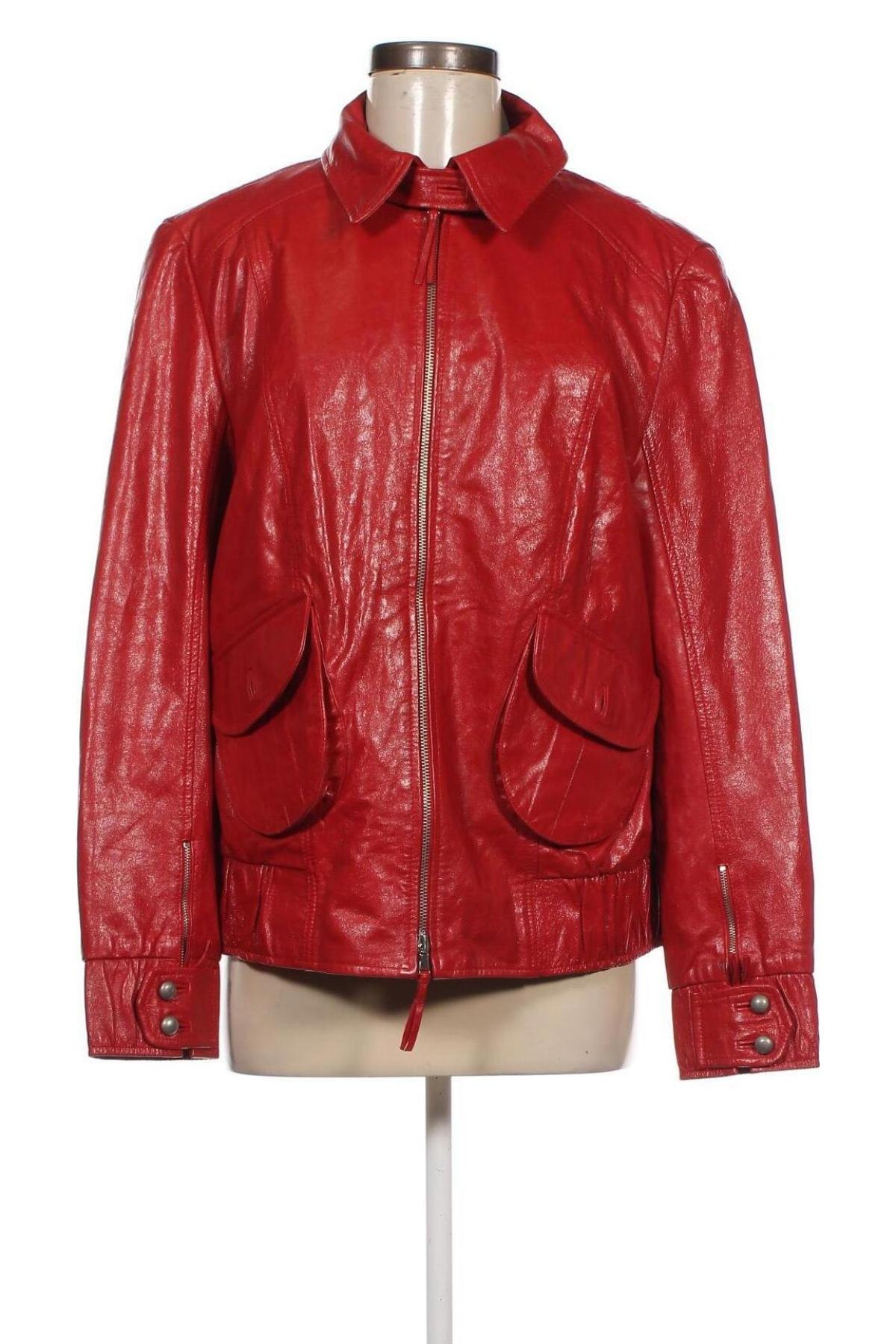 Damen Lederjacke Taifun, Größe XL, Farbe Rot, Preis 157,27 €