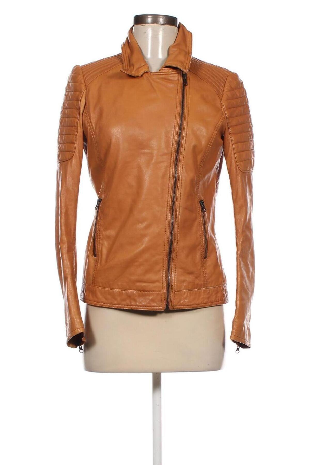 Damen Lederjacke Tom Tailor, Größe S, Farbe Braun, Preis 39,80 €