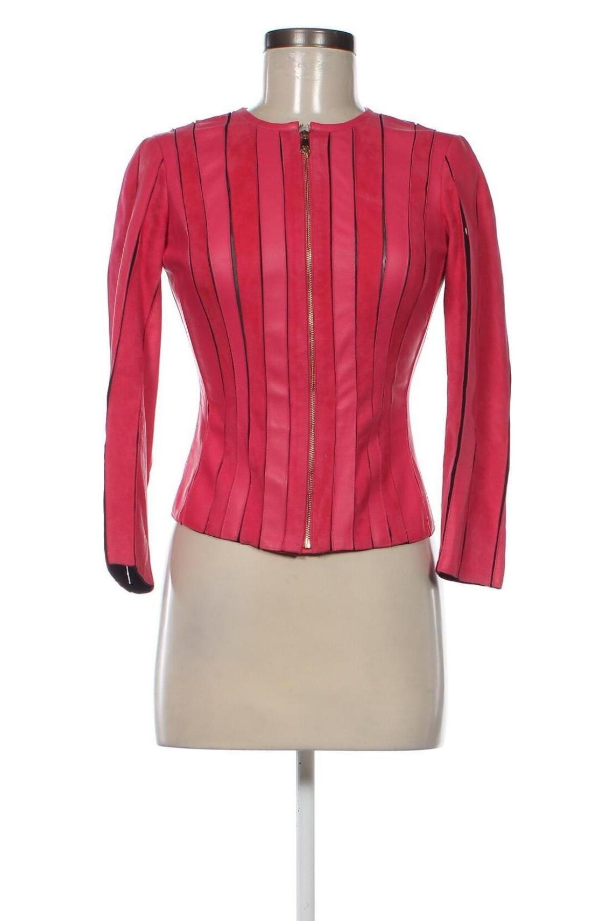 Damen Lederjacke Versace Collection, Größe S, Farbe Rosa, Preis € 214,32