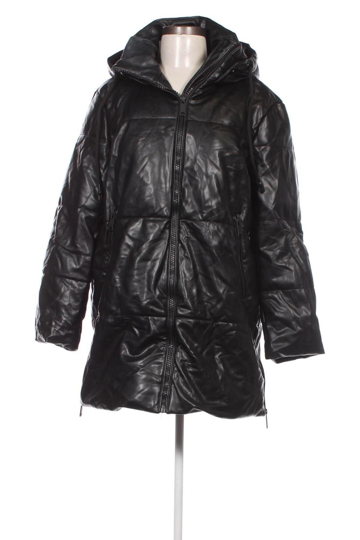 Damen Lederjacke Zara, Größe S, Farbe Schwarz, Preis € 16,55