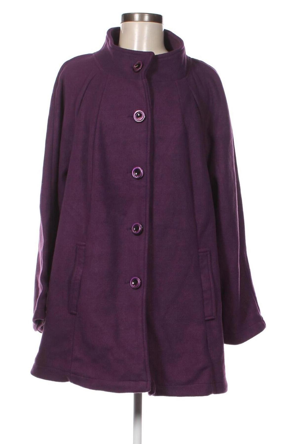 Дамско палто, Размер XL, Цвят Лилав, Цена 34,56 лв.