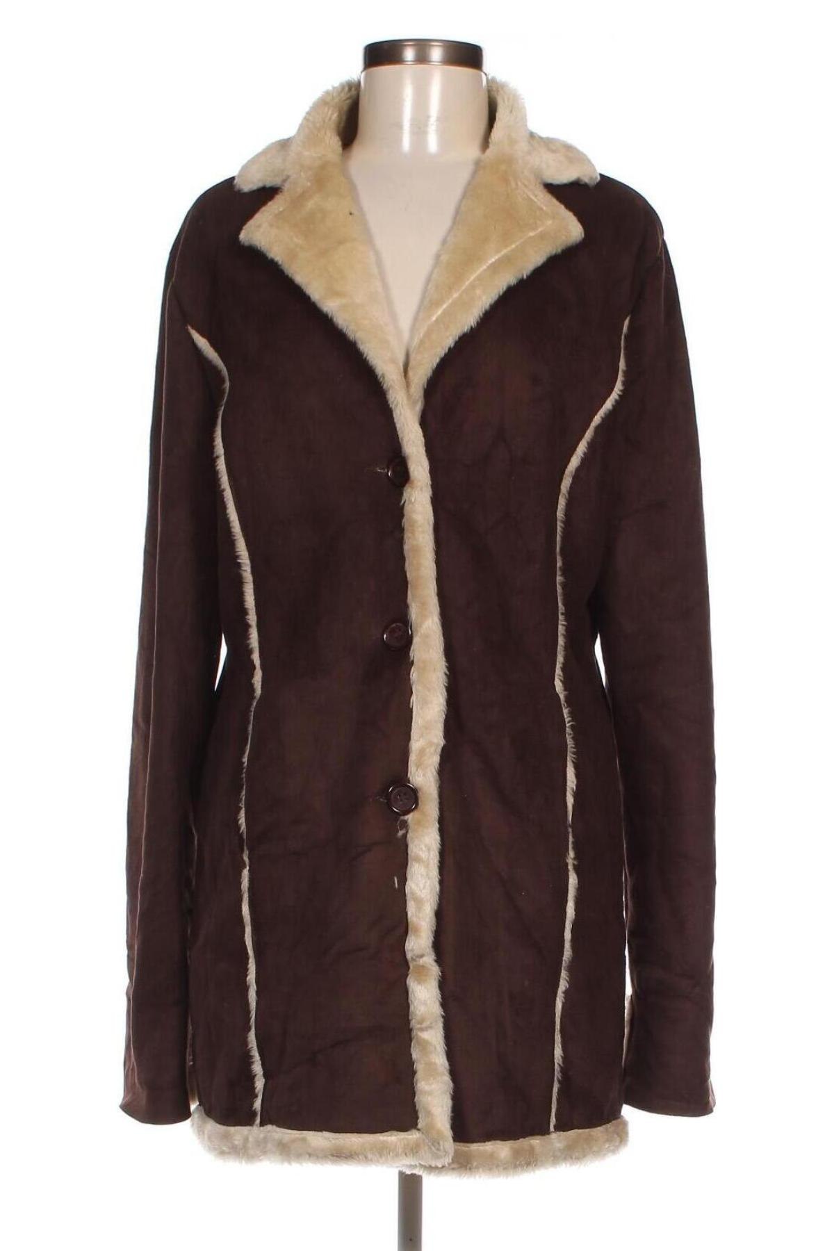 Palton de femei, Mărime XL, Culoare Maro, Preț 179,50 Lei