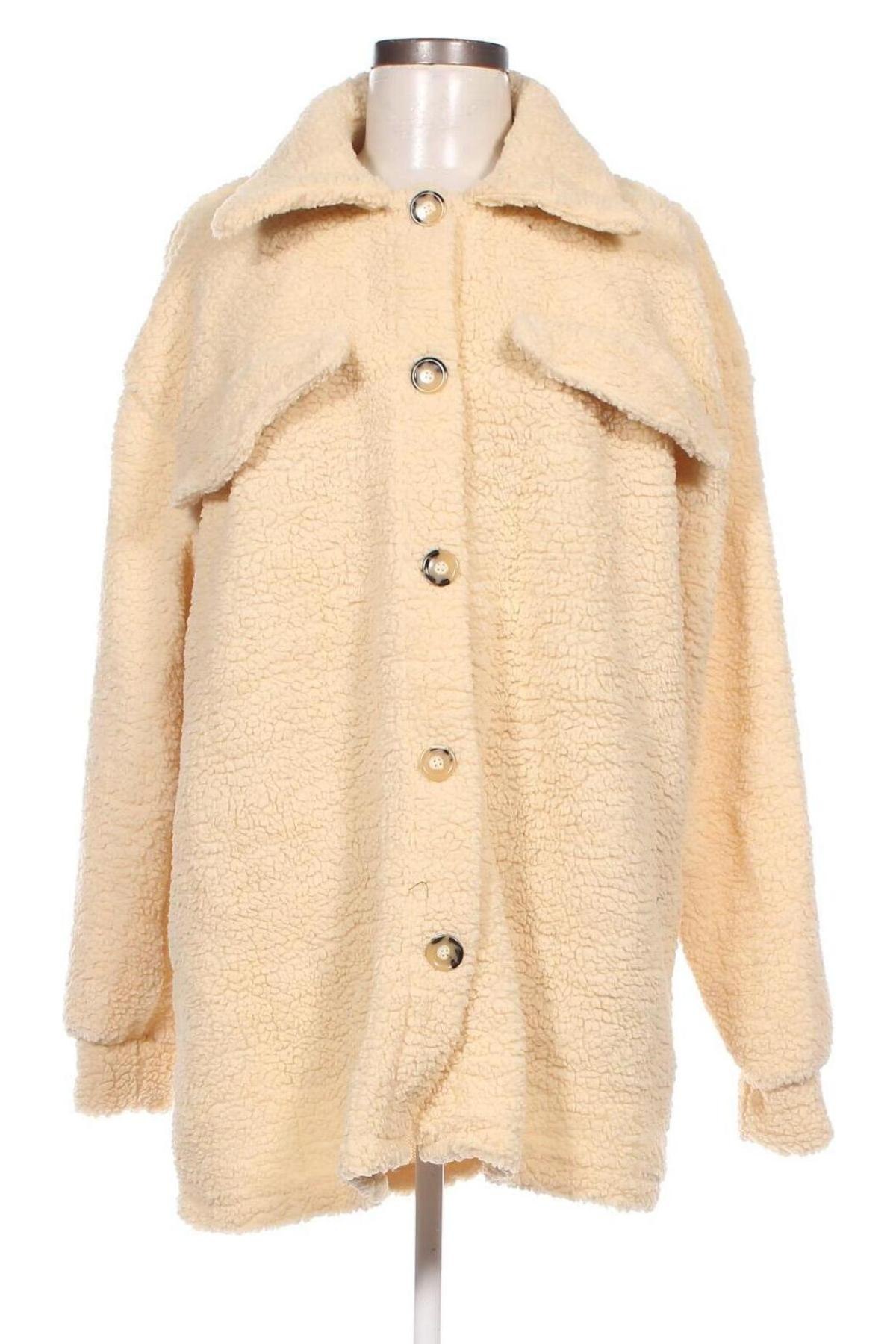 Γυναικείο παλτό, Μέγεθος L, Χρώμα Κίτρινο, Τιμή 33,10 €