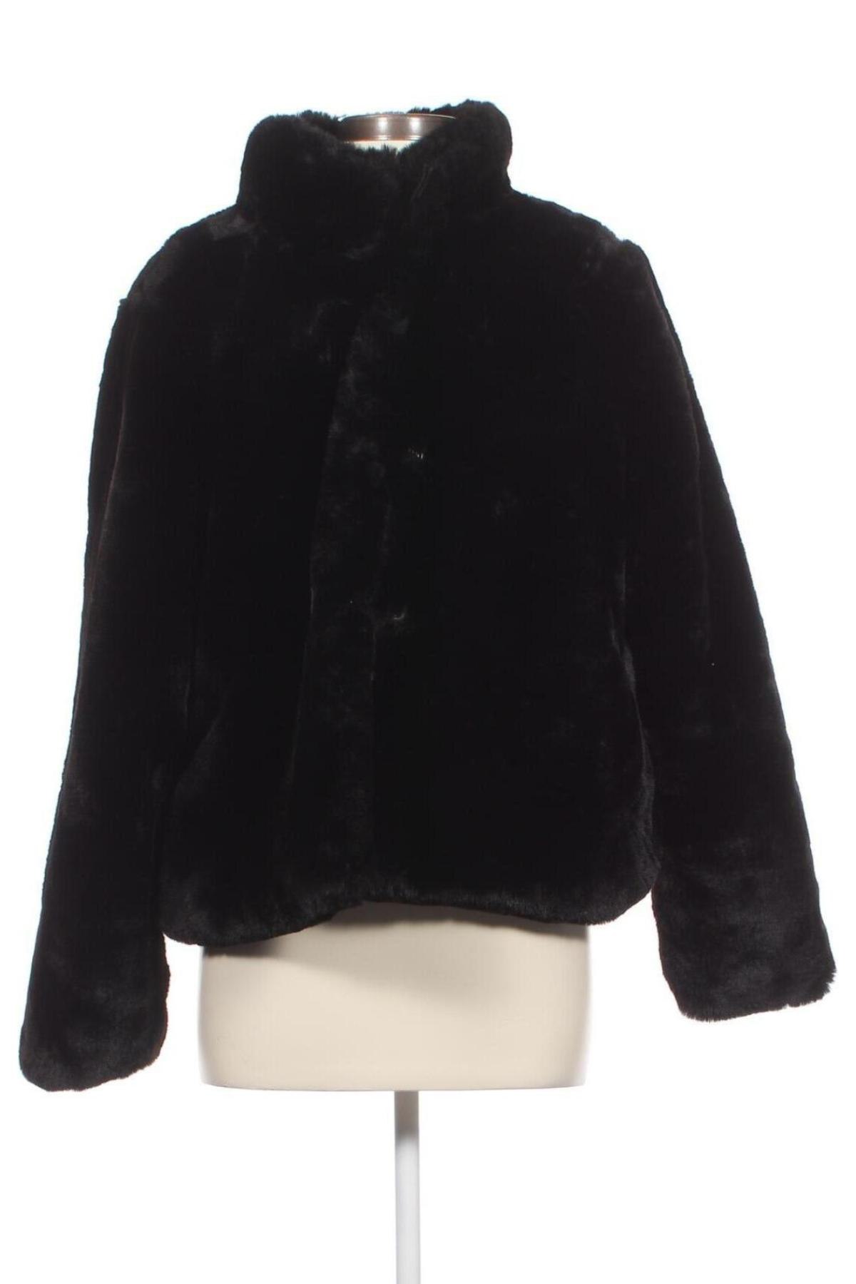 Дамско палто, Размер L, Цвят Черен, Цена 35,31 лв.