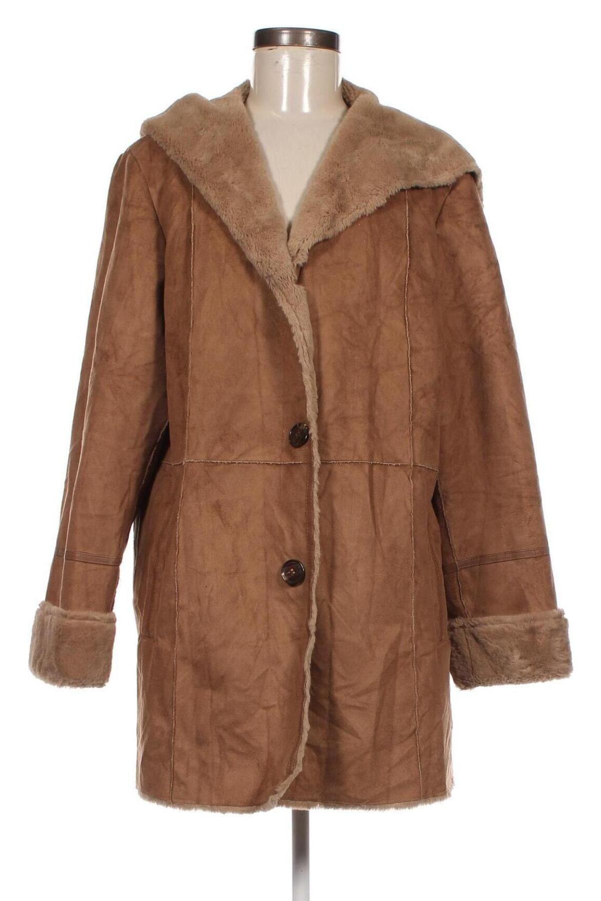 Γυναικείο παλτό, Μέγεθος XL, Χρώμα  Μπέζ, Τιμή 35,74 €