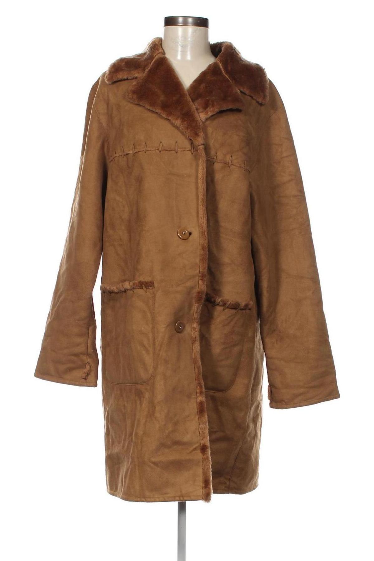 Női kabát, Méret XL, Szín Barna, Ár 13 844 Ft