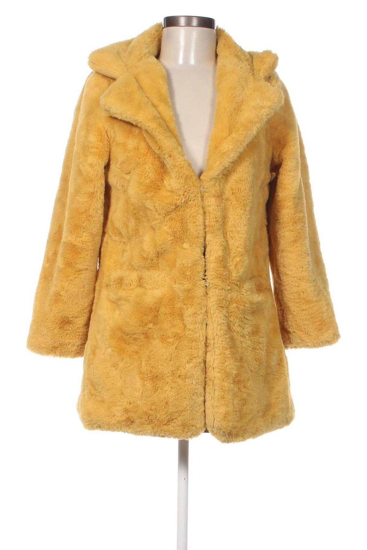Γυναικείο παλτό, Μέγεθος M, Χρώμα Κίτρινο, Τιμή 33,76 €