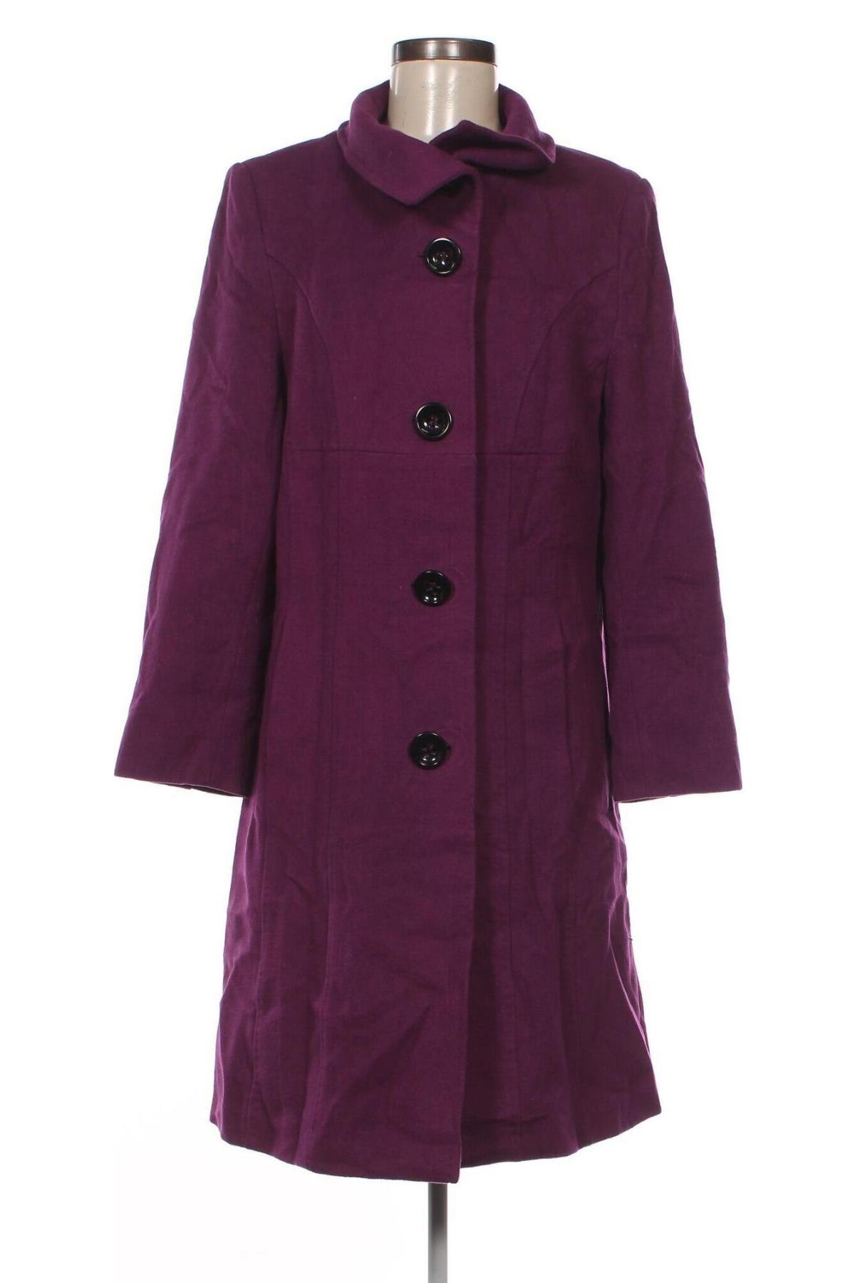 Дамско палто, Размер M, Цвят Лилав, Цена 27,82 лв.