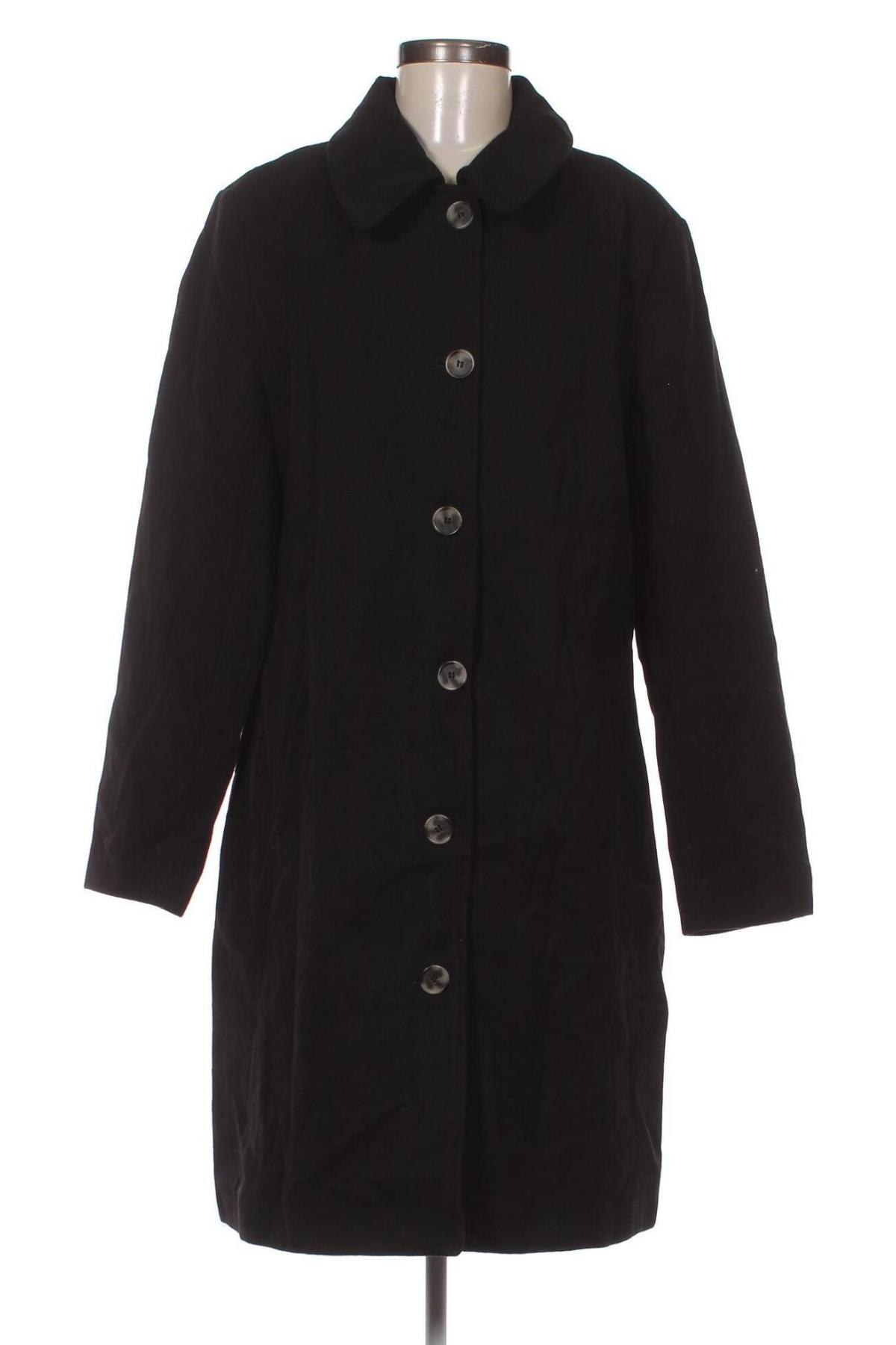 Дамско палто, Размер XL, Цвят Черен, Цена 43,87 лв.