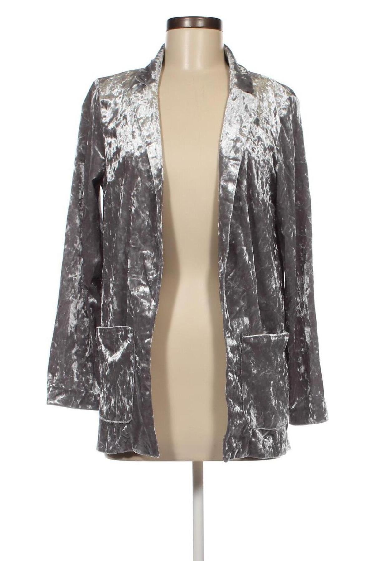 Palton de femei, Mărime M, Culoare Argintiu, Preț 77,90 Lei