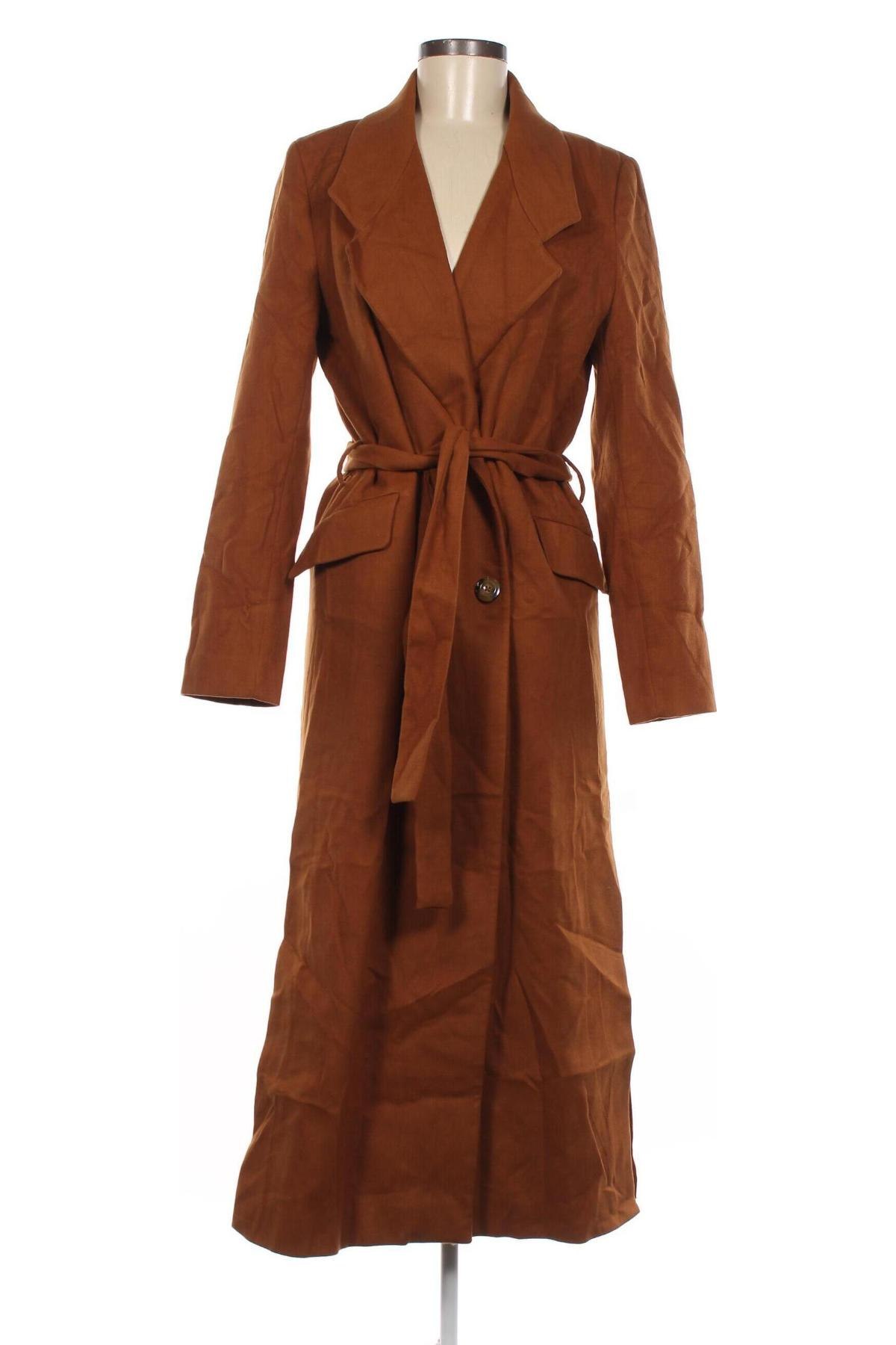 Γυναικείο παλτό, Μέγεθος L, Χρώμα Καφέ, Τιμή 17,21 €