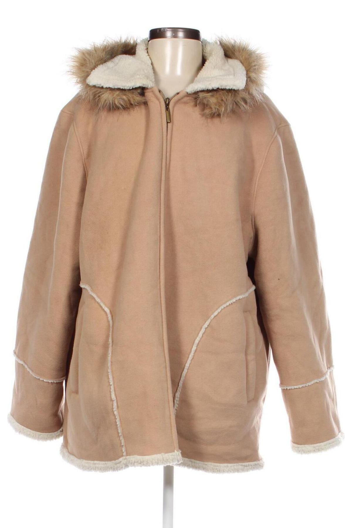 Γυναικείο παλτό, Μέγεθος XL, Χρώμα  Μπέζ, Τιμή 26,48 €