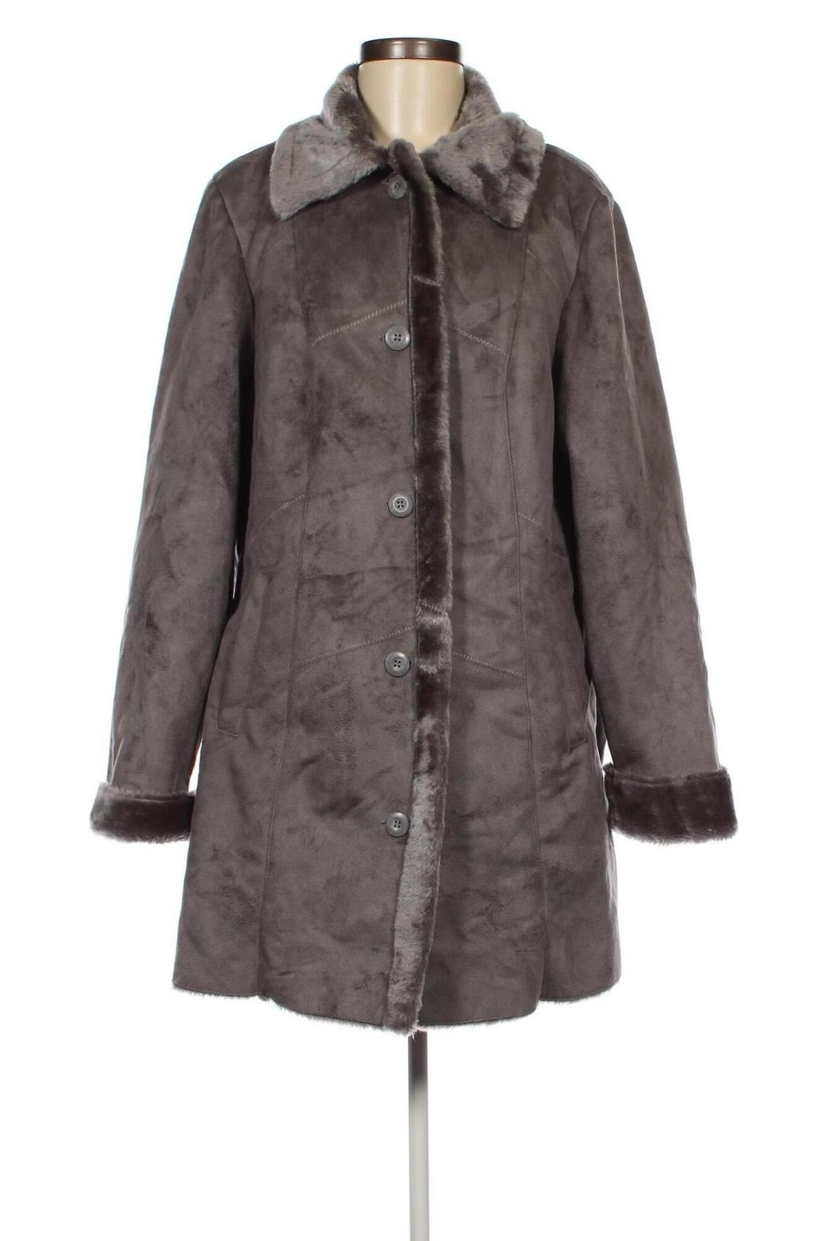 Γυναικείο παλτό, Μέγεθος L, Χρώμα Γκρί, Τιμή 11,25 €