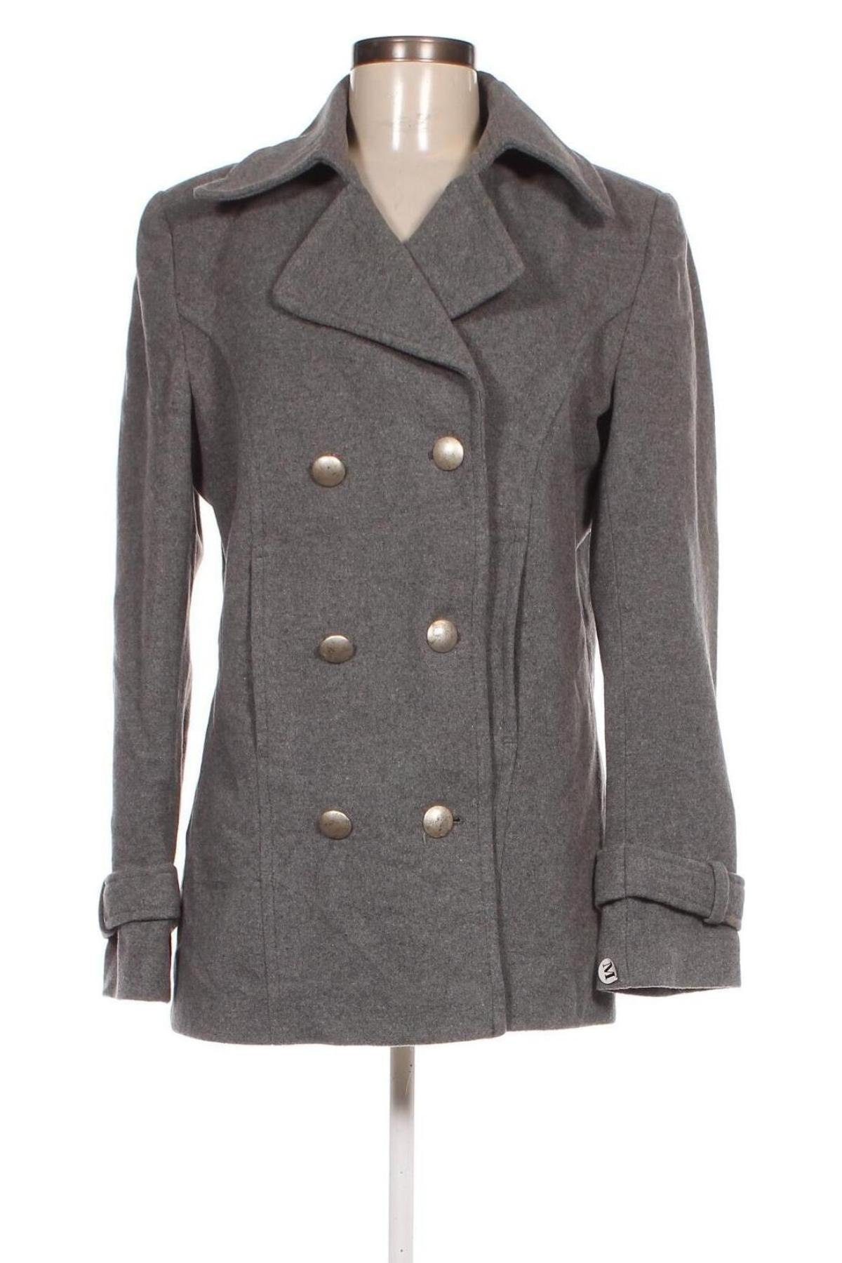 Γυναικείο παλτό Adagio, Μέγεθος M, Χρώμα Γκρί, Τιμή 10,59 €