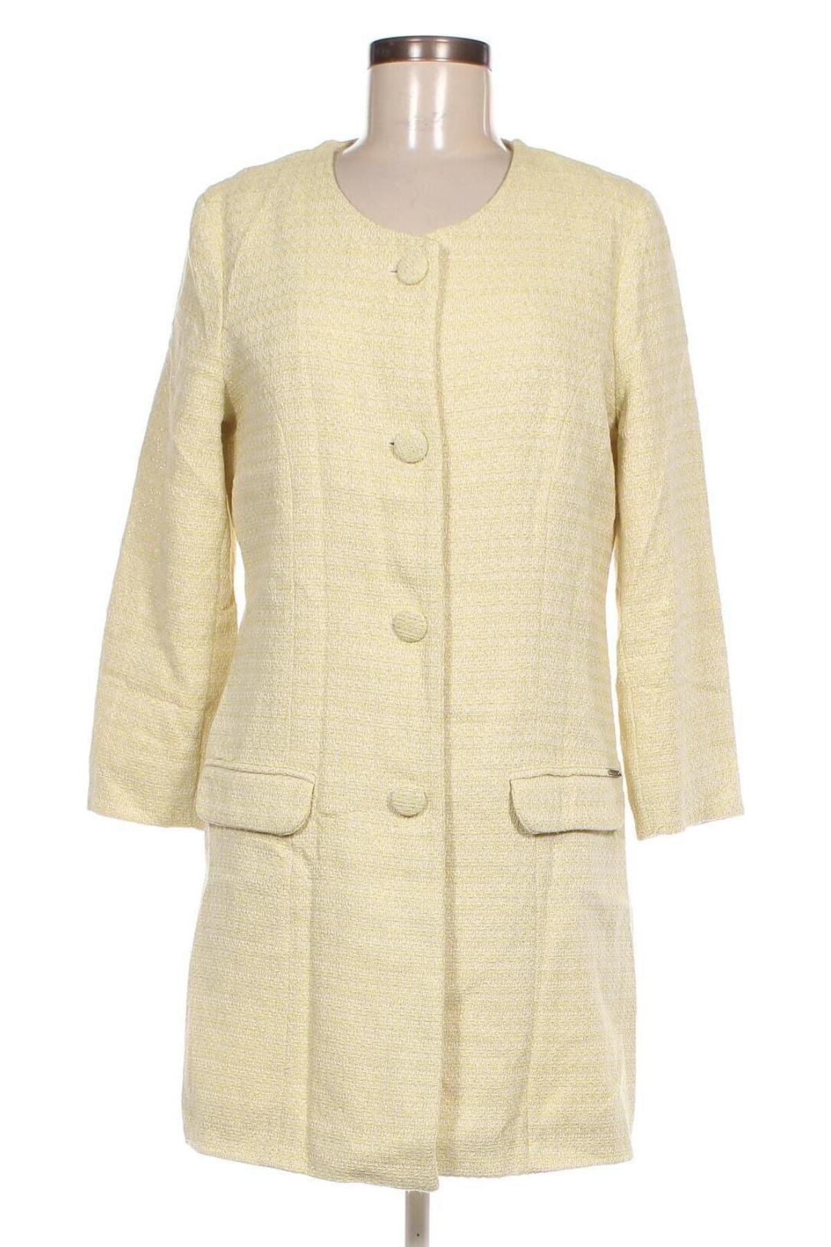 Дамско палто Amelie & Amelie, Размер XL, Цвят Жълт, Цена 64,00 лв.