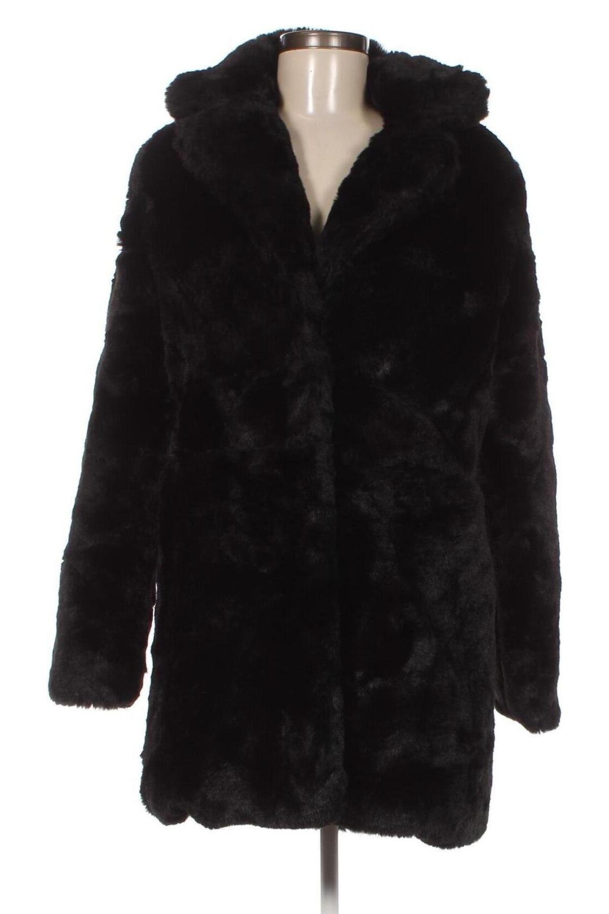Дамско палто Amisu, Размер S, Цвят Черен, Цена 54,57 лв.