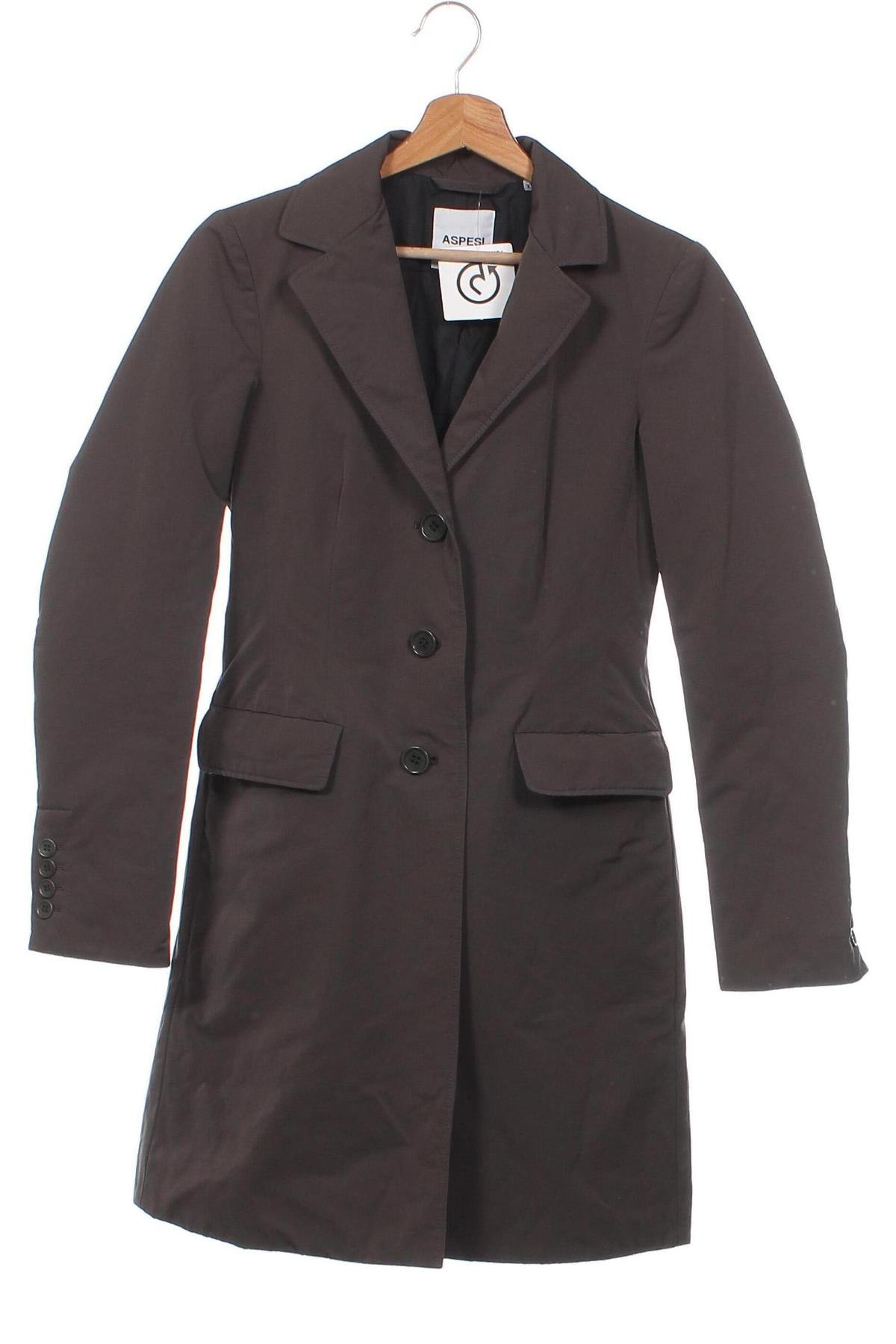 Γυναικείο παλτό Aspesi, Μέγεθος XS, Χρώμα Καφέ, Τιμή 69,03 €