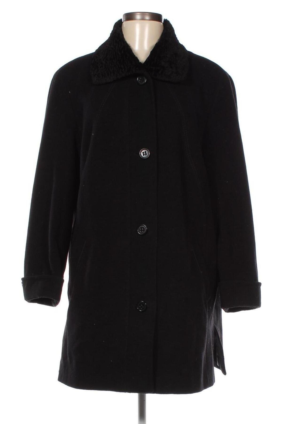 Дамско палто Barbara Lebek, Размер XL, Цвят Черен, Цена 20,70 лв.