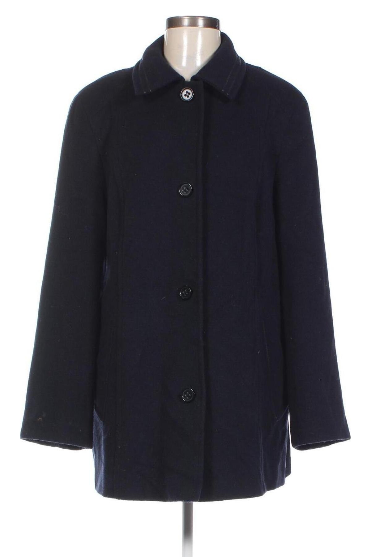 Γυναικείο παλτό Barbara Lebek, Μέγεθος L, Χρώμα Μπλέ, Τιμή 10,89 €