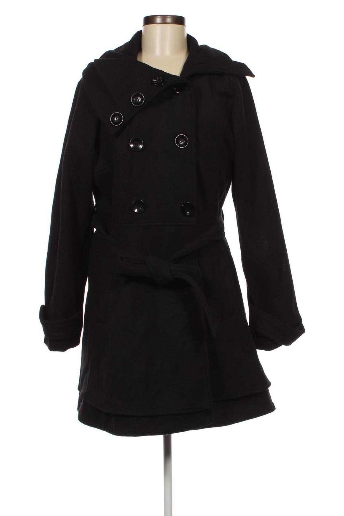 Γυναικείο παλτό Black Premium by EMP Clothing, Μέγεθος XXL, Χρώμα Μαύρο, Τιμή 17,32 €