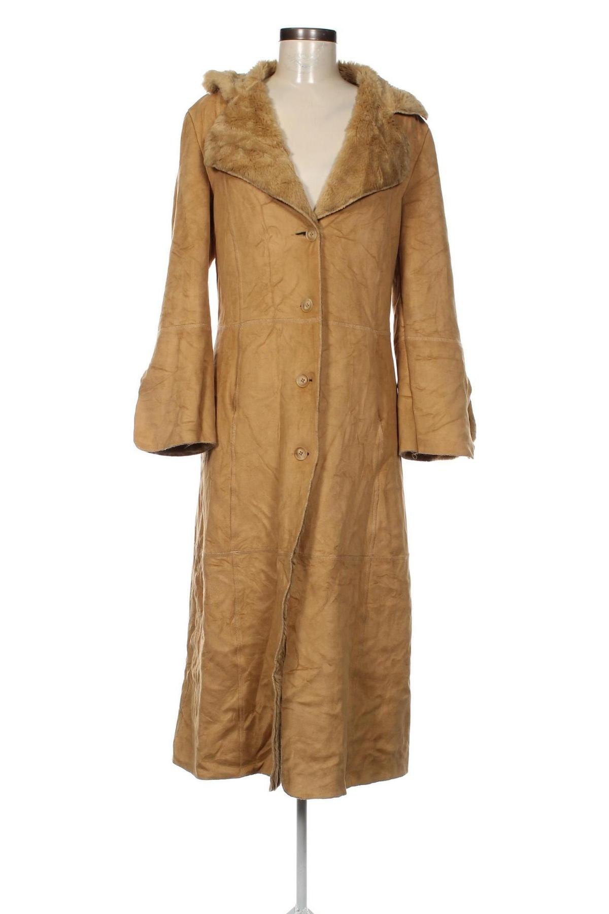 Palton de femei Christina Gavioli, Mărime S, Culoare Bej, Preț 171,12 Lei