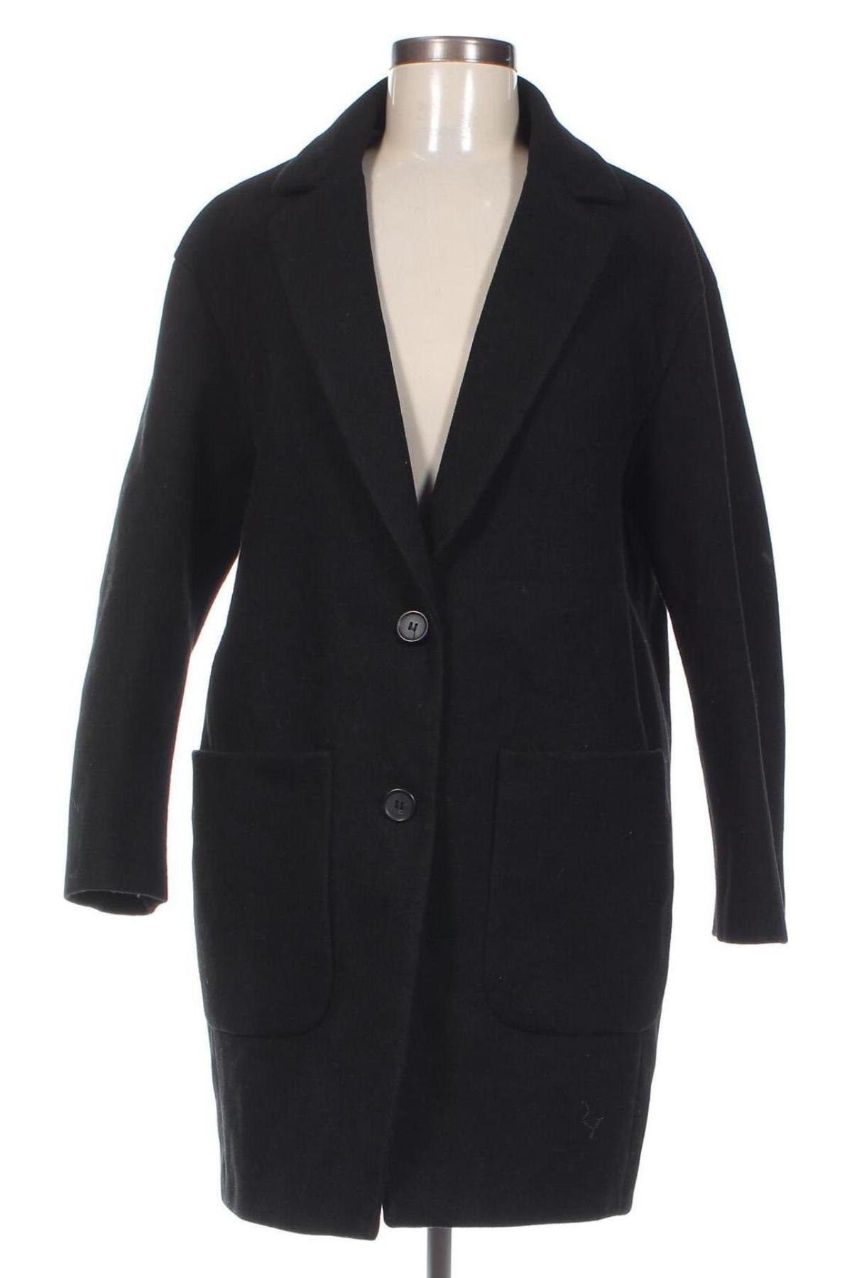 Γυναικείο παλτό Clockhouse, Μέγεθος M, Χρώμα Μαύρο, Τιμή 10,59 €