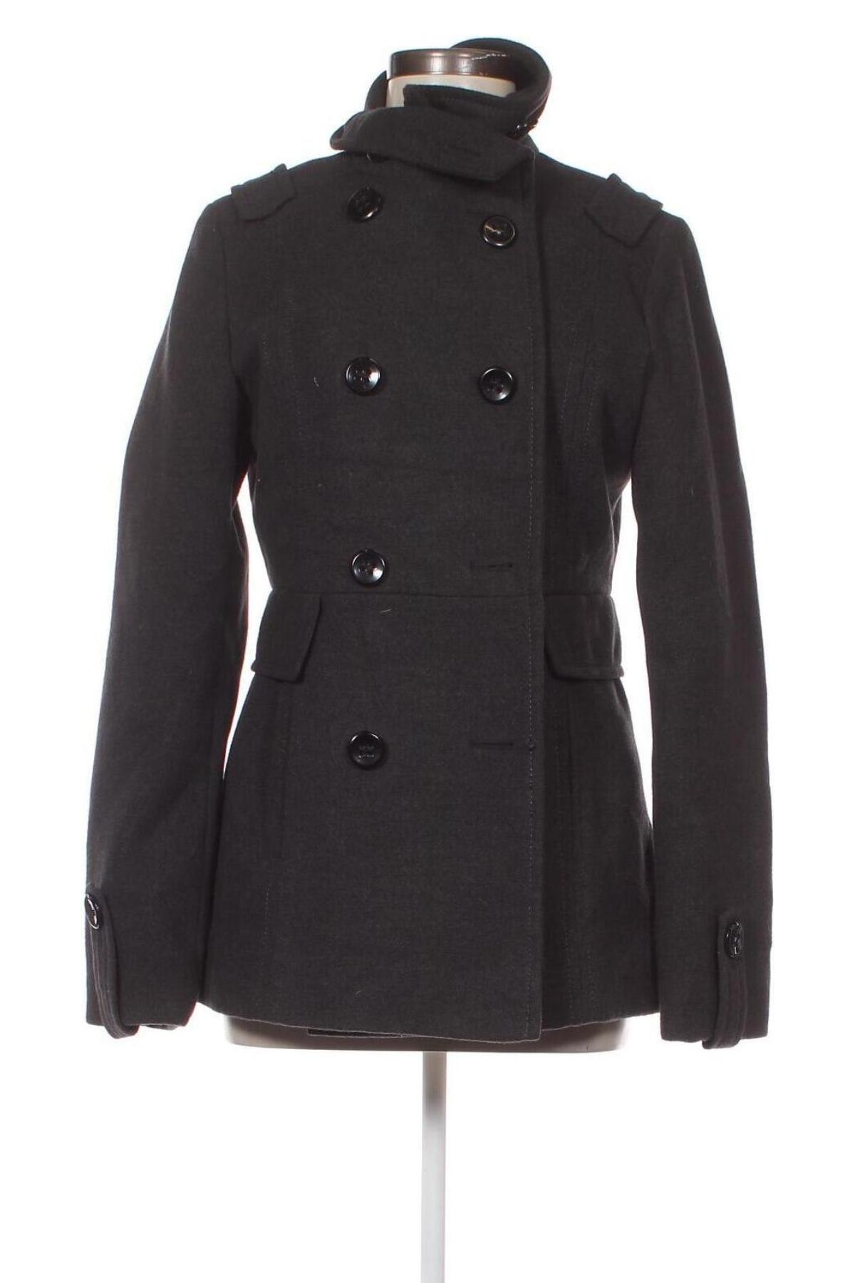 Γυναικείο παλτό Clockhouse, Μέγεθος L, Χρώμα Γκρί, Τιμή 35,74 €