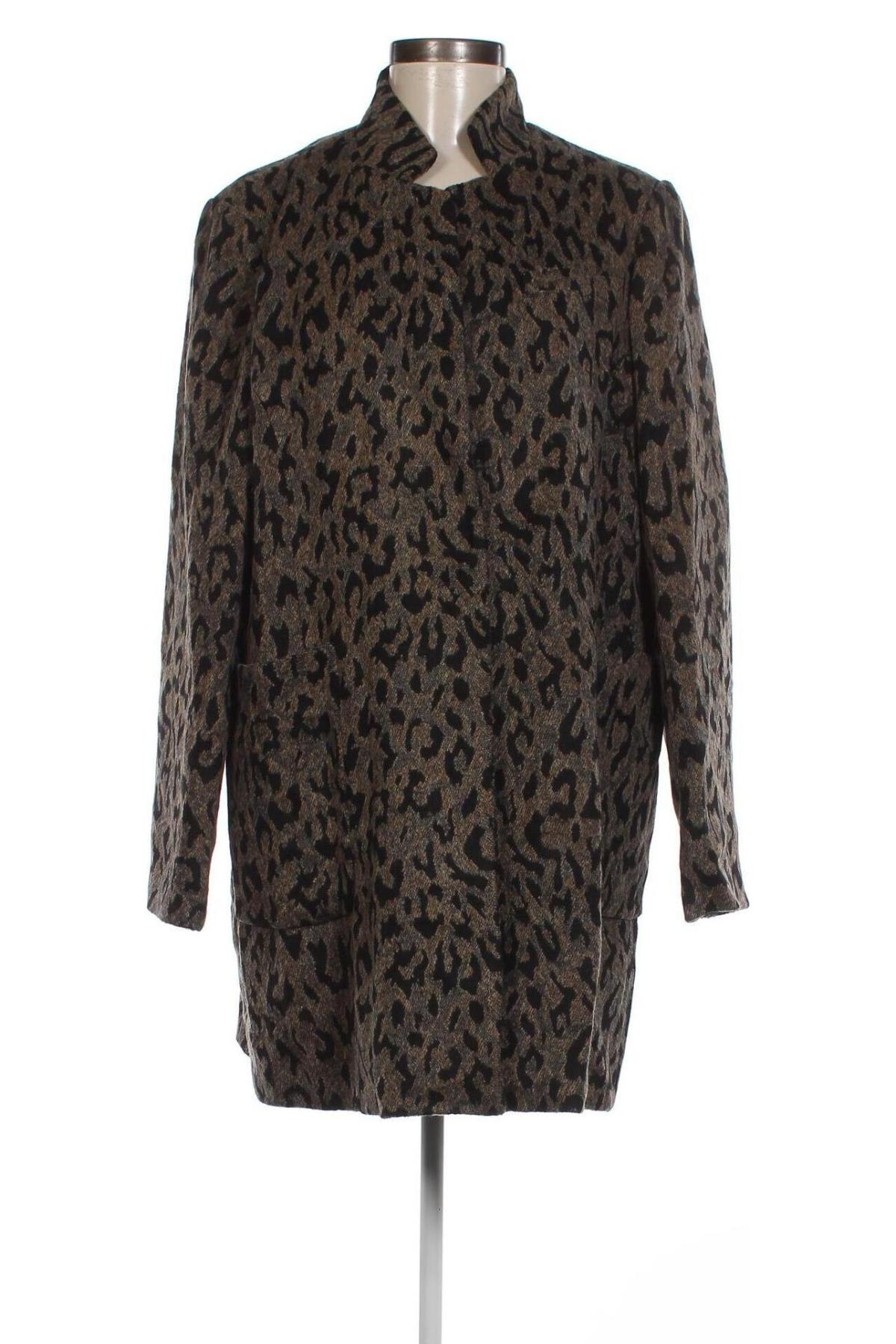 Γυναικείο παλτό Cortefiel, Μέγεθος XL, Χρώμα Πολύχρωμο, Τιμή 33,76 €
