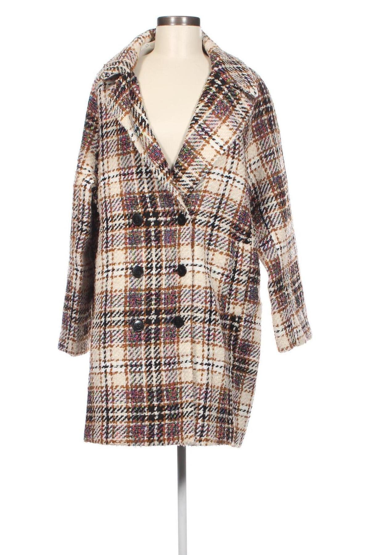 Γυναικείο παλτό Desigual, Μέγεθος XL, Χρώμα Πολύχρωμο, Τιμή 122,20 €