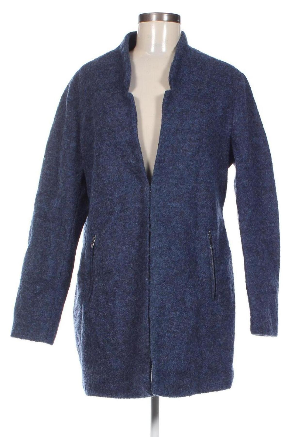 Γυναικείο παλτό Esprit, Μέγεθος L, Χρώμα Μπλέ, Τιμή 32,07 €