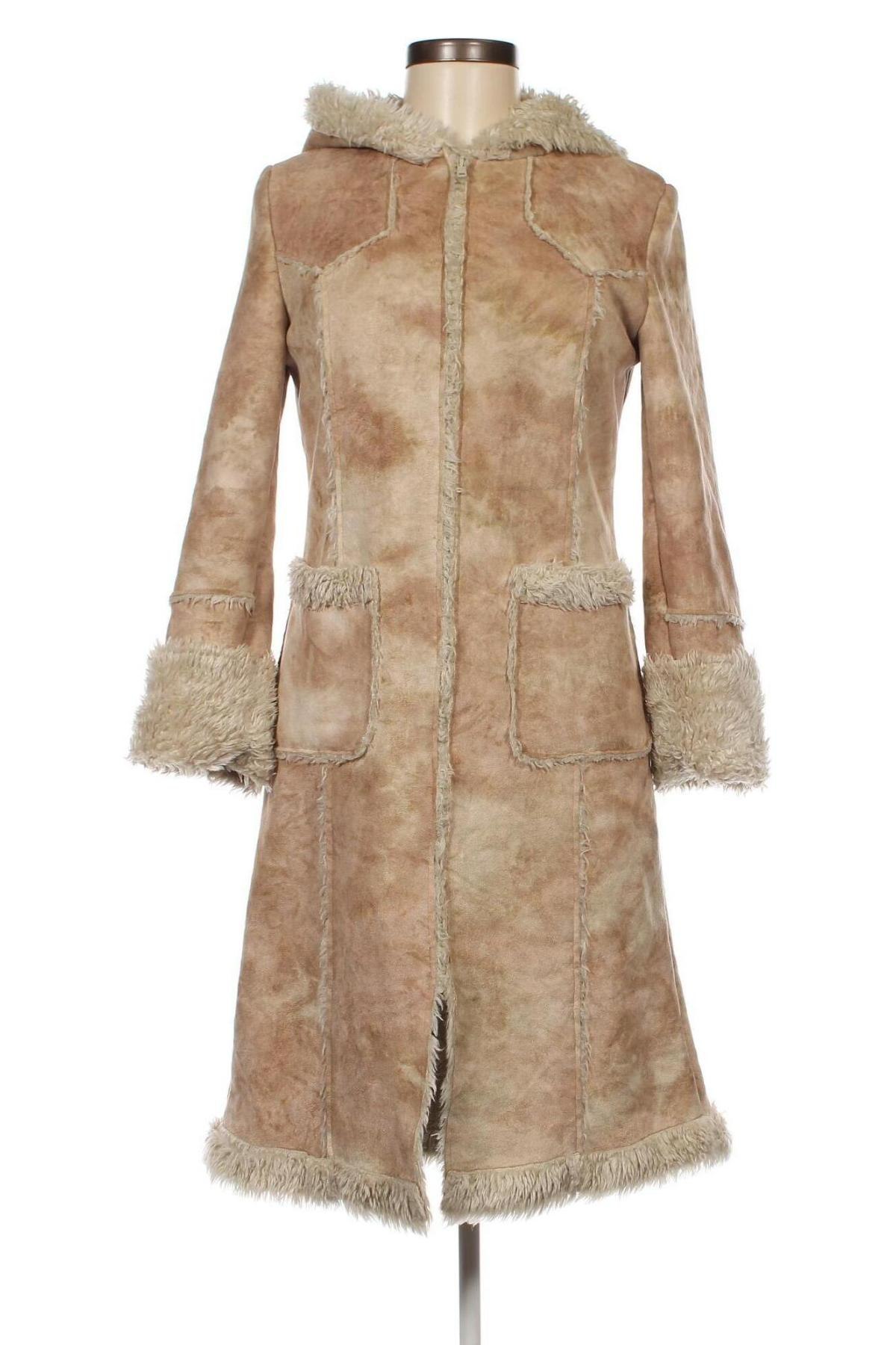 Dámsky kabát  Fishbone, Veľkosť S, Farba Béžová, Cena  24,27 €