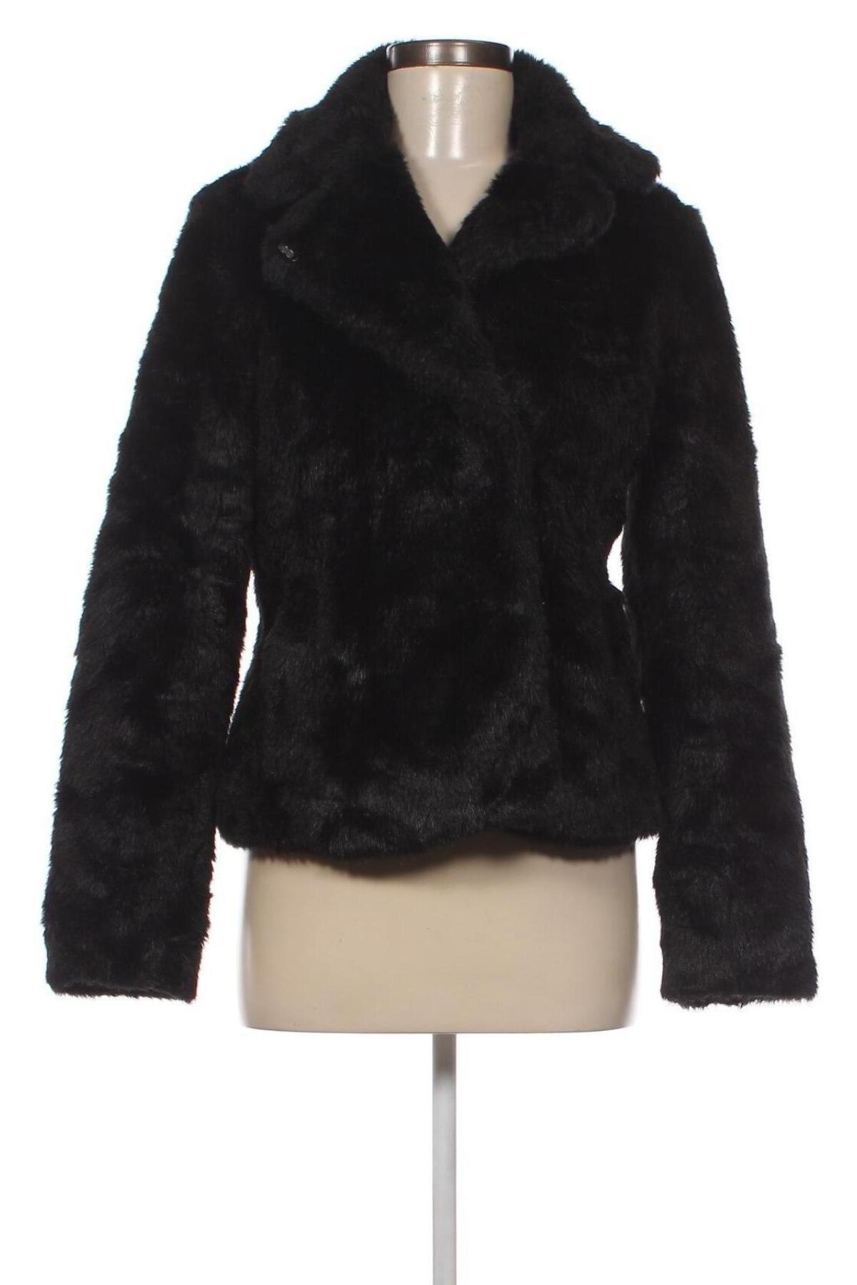 Дамско палто H&M, Размер S, Цвят Черен, Цена 54,57 лв.