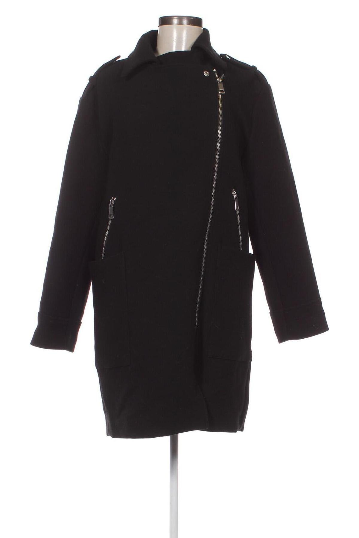Γυναικείο παλτό H&M, Μέγεθος S, Χρώμα Μαύρο, Τιμή 34,42 €
