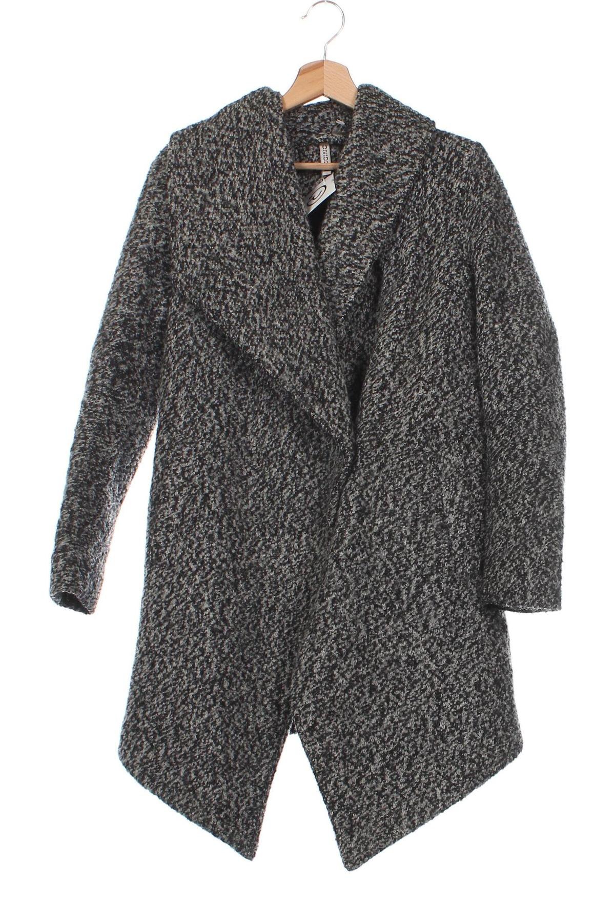 Palton de femei H&M Divided, Mărime XS, Culoare Gri, Preț 171,96 Lei
